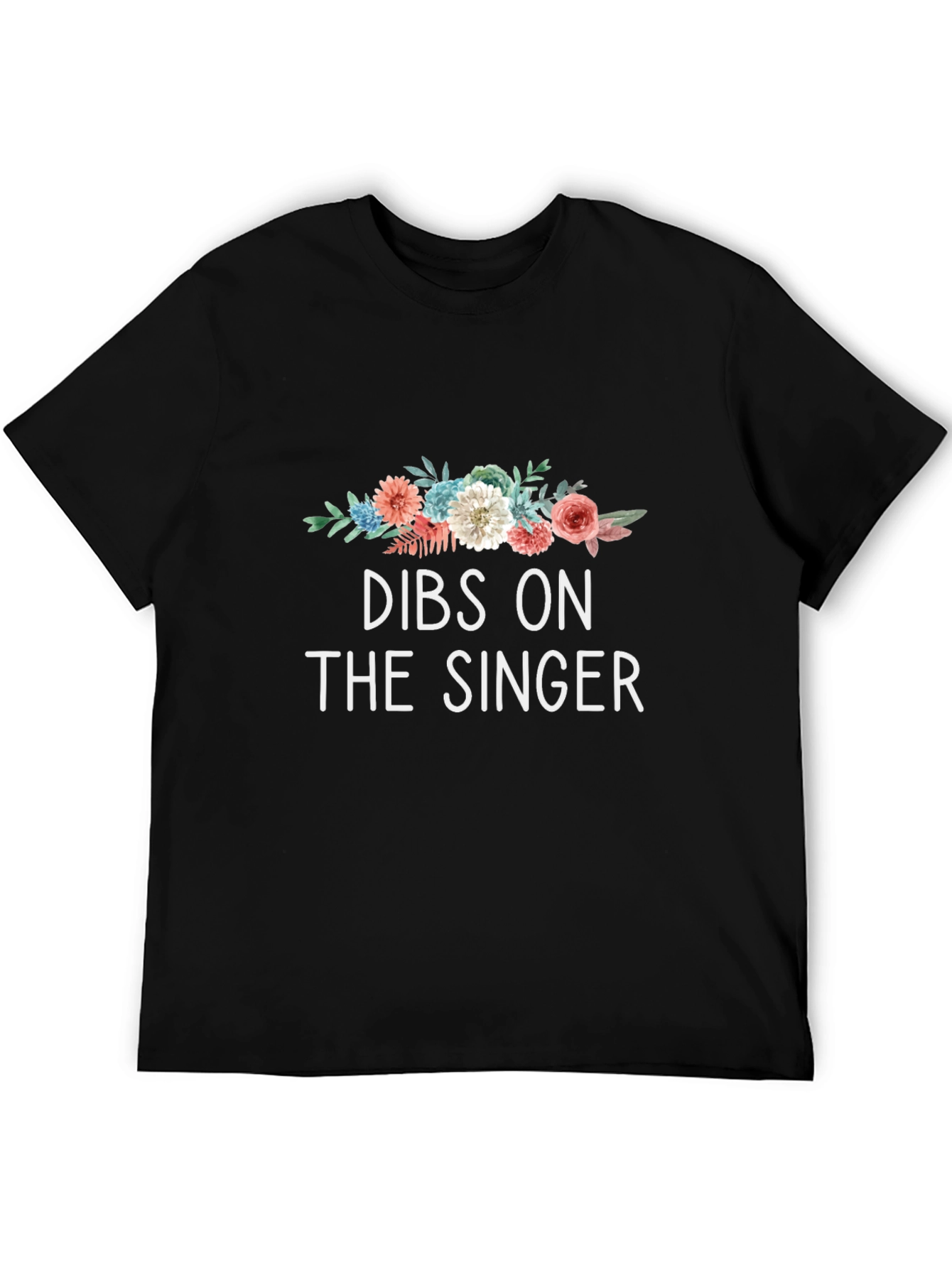 Black Dibs on the Singer Graphic Tee - Unisex view 5