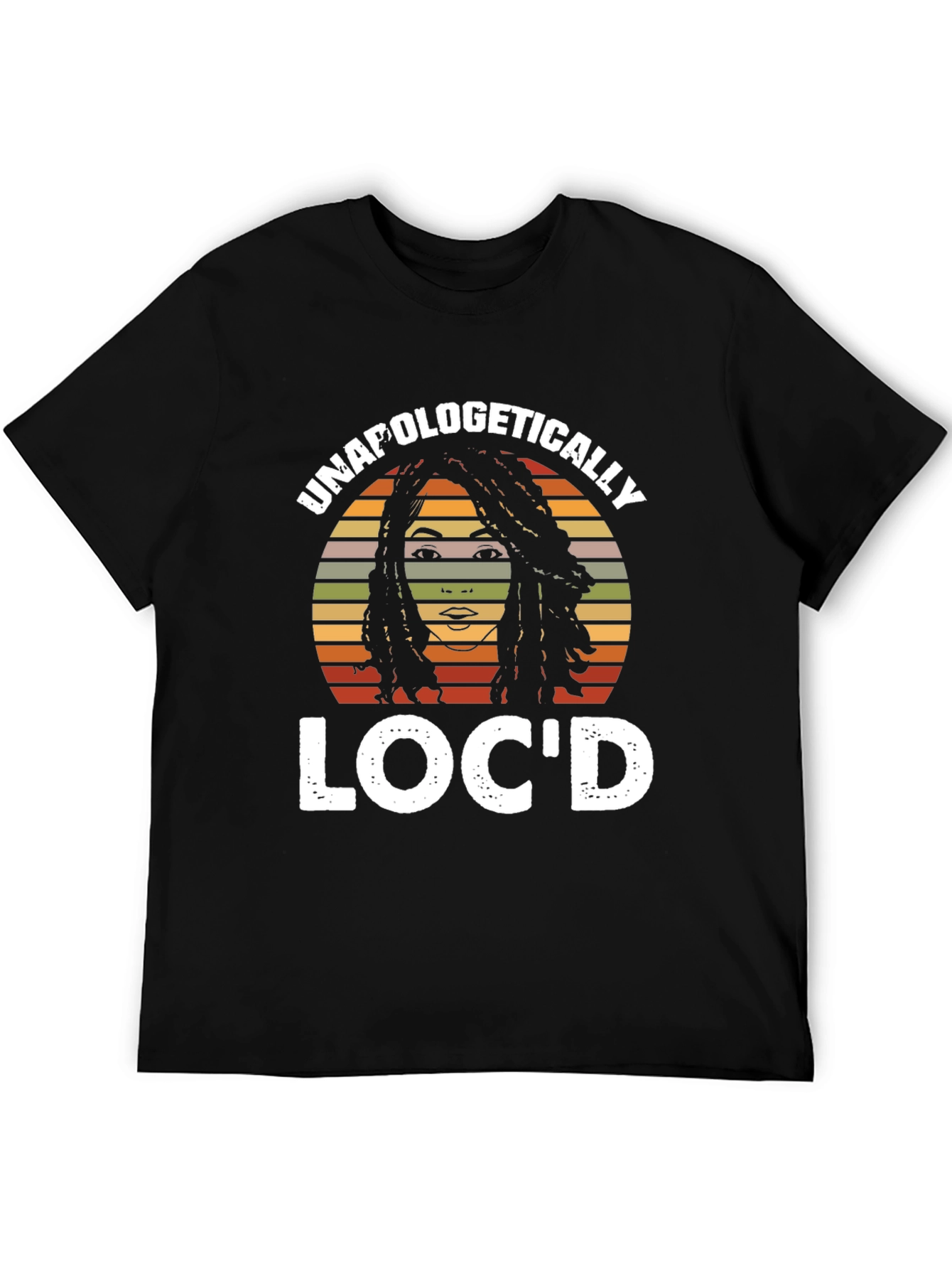 Unapologetically Loc'd T-Shirt, Black Pride - 5