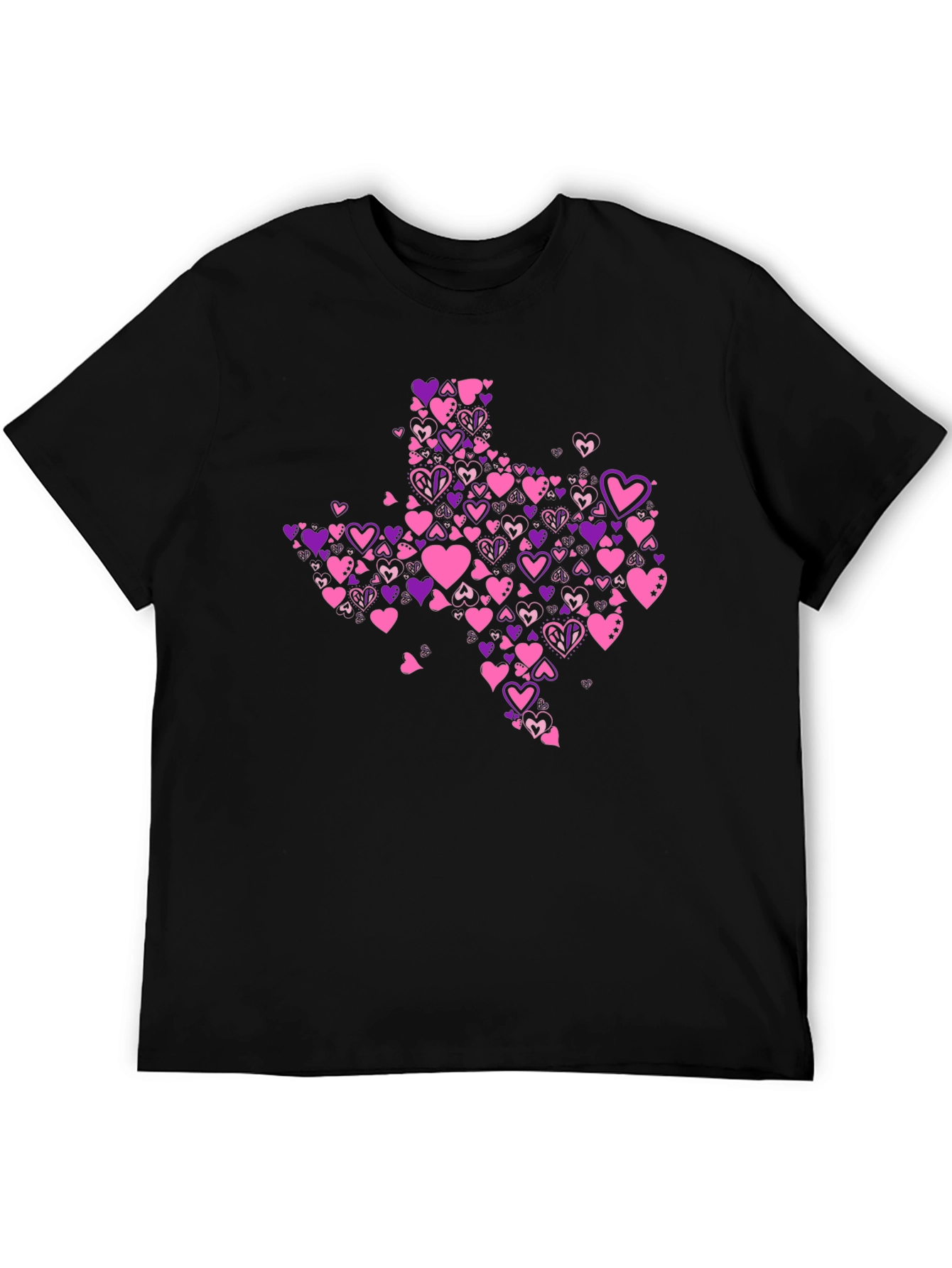 Texas Love Heart Valentine's T-Shirt - 5