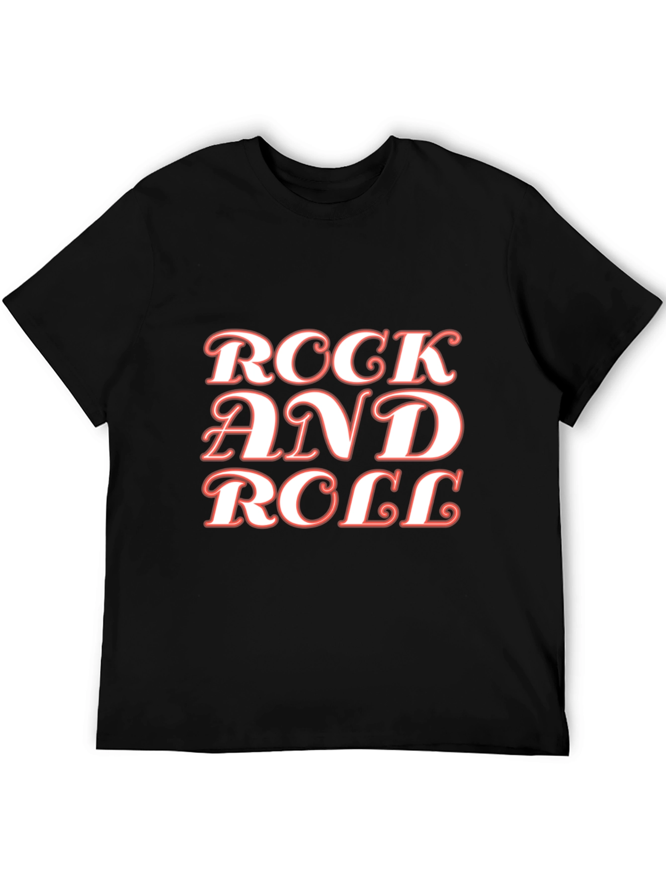Black Rock and Roll Graphic Tee view 5
