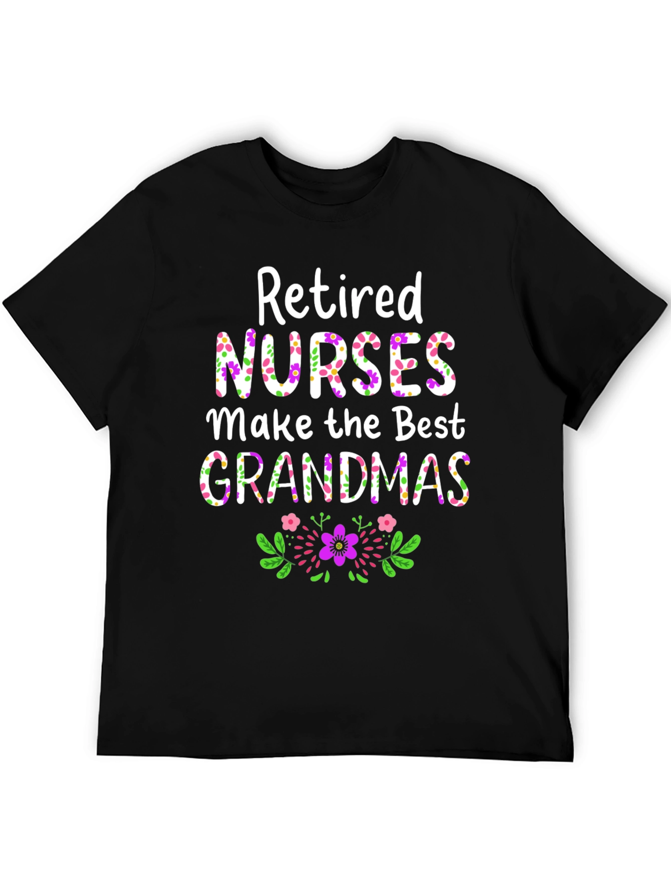 Retired Nurse Grandmas T-Shirt - 5