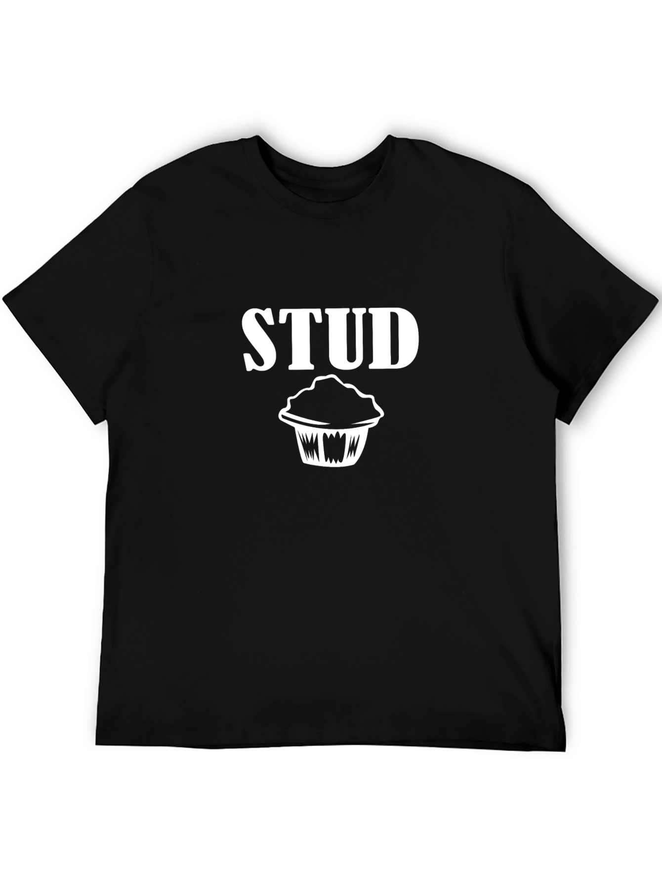 Black Stud Muffin Graphic Tee - Black view 5