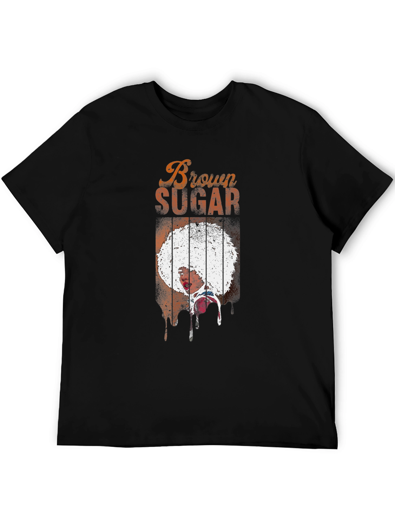 Black Brown Sugar Graphic T-Shirt view 5