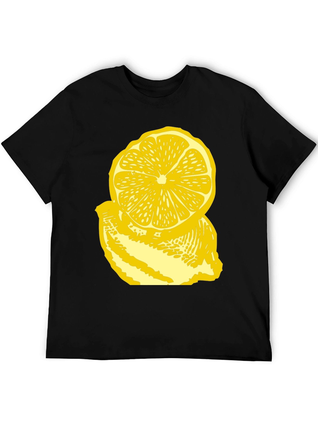 Black Lemon Graphic T-Shirt - Fresh & Fun Style view 5