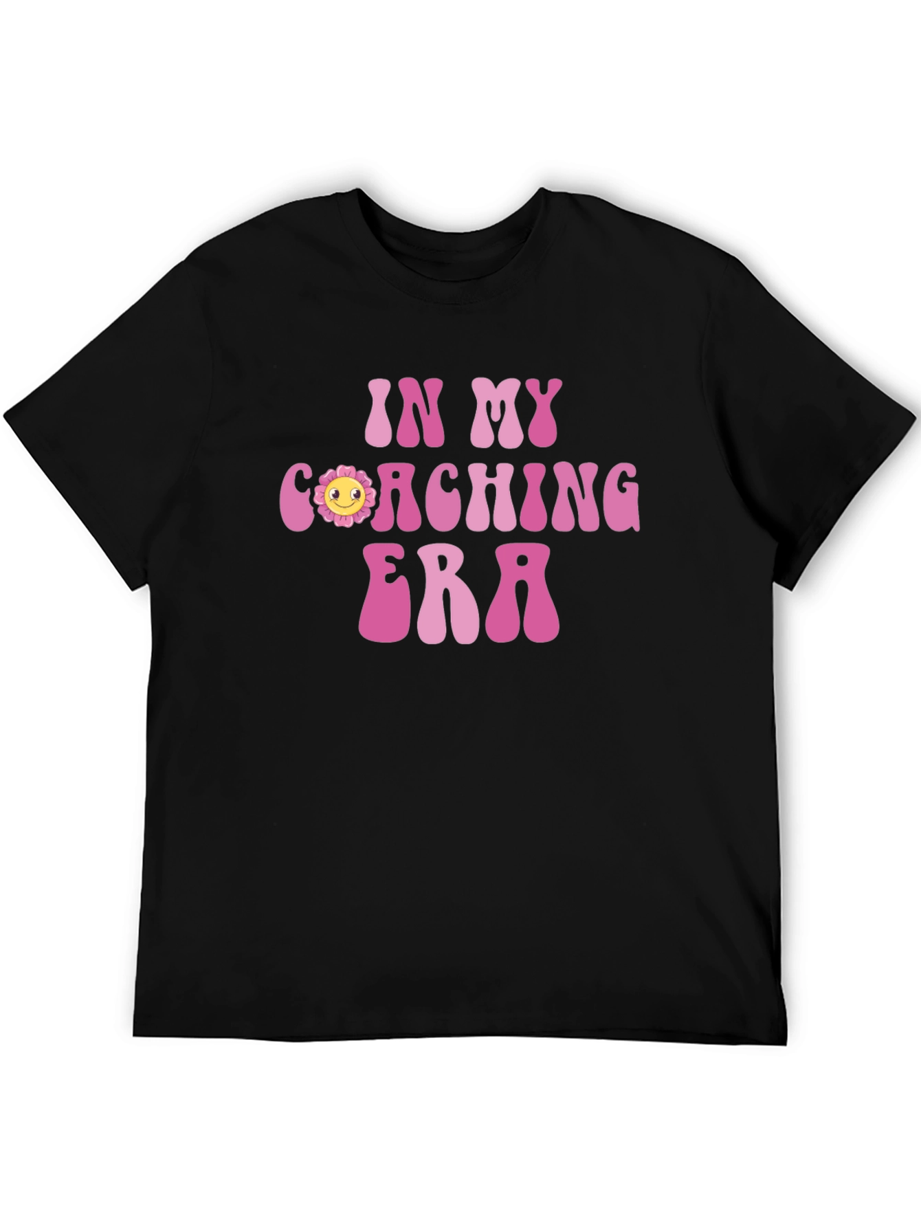 Black In My Coaching Era T-Shirt - Black view 5