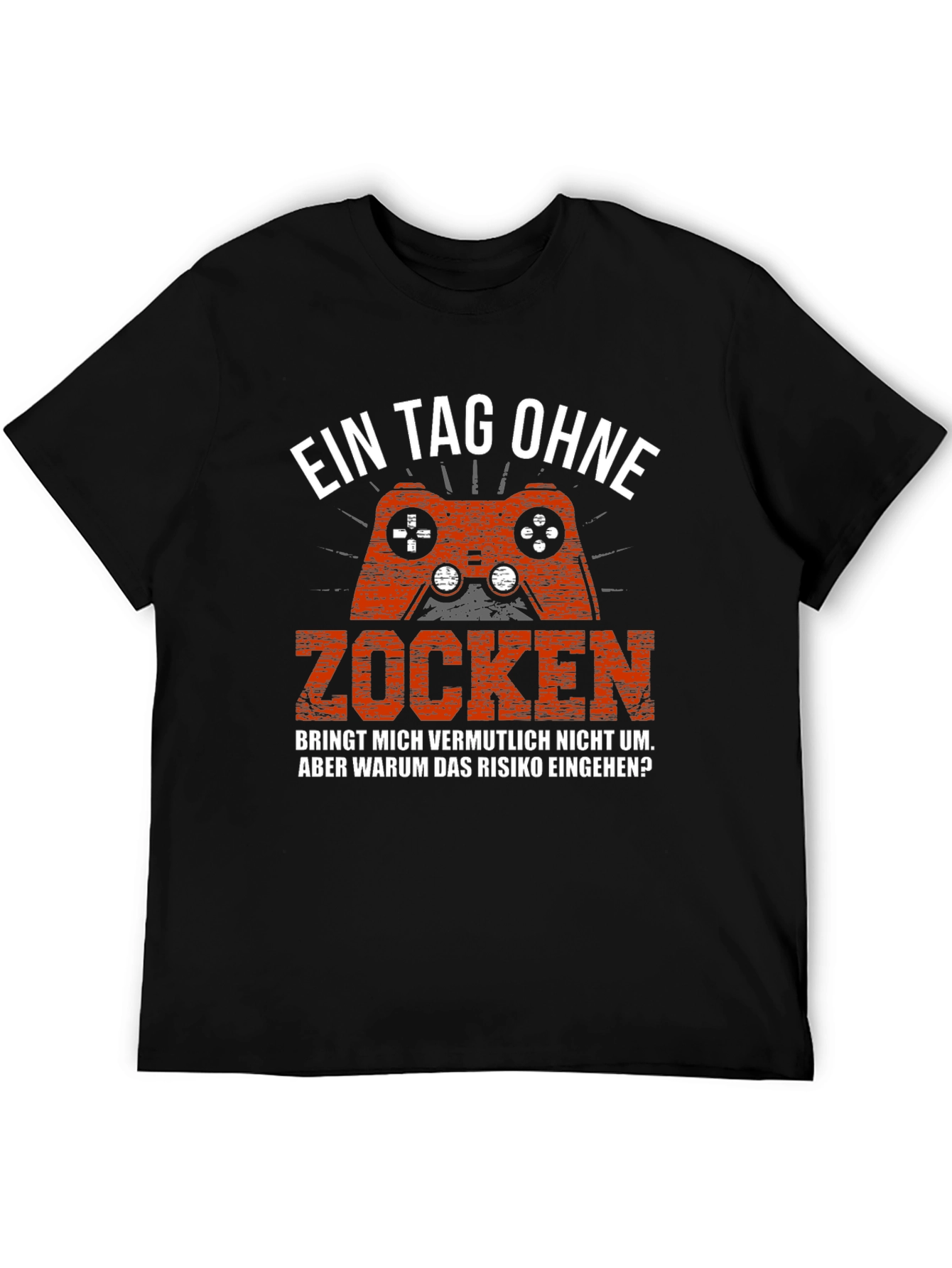 Black Gamer T-Shirt - Ein Tag Ohne Zocken view 5