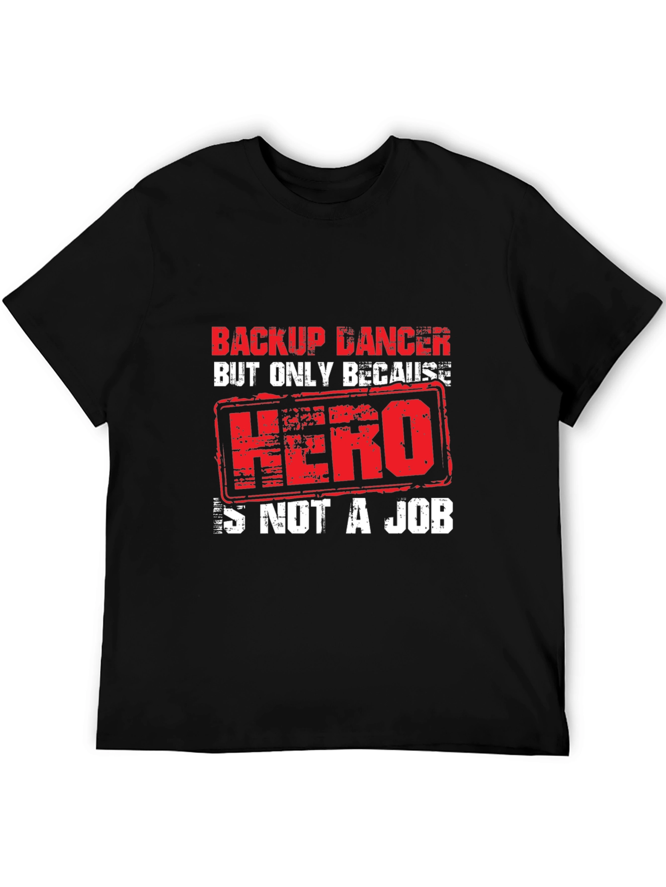 Black Backup Dancer Funny Graphic Tee view 5