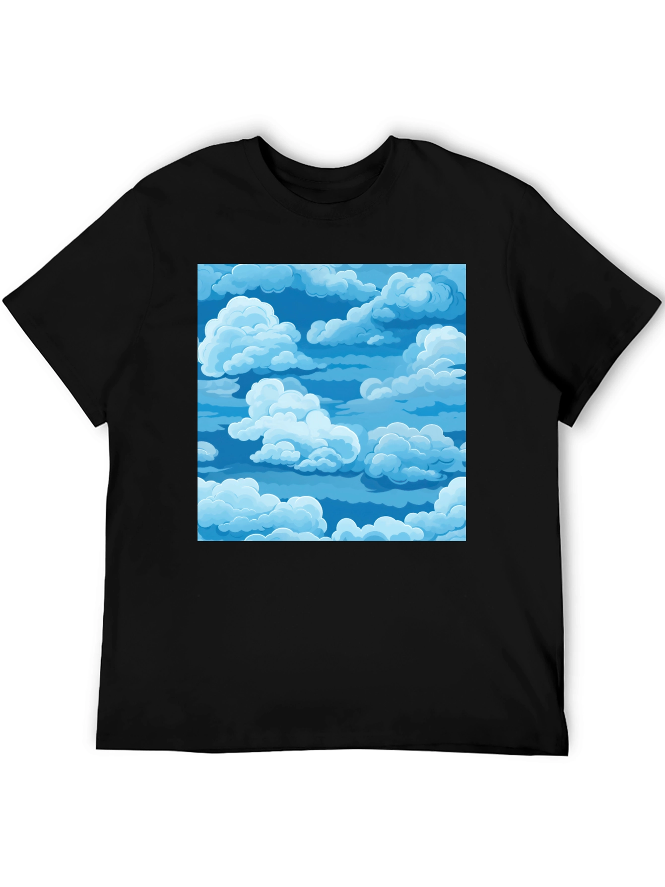Cloudscape Graphic T-Shirt - Soft Cotton Tee - 5