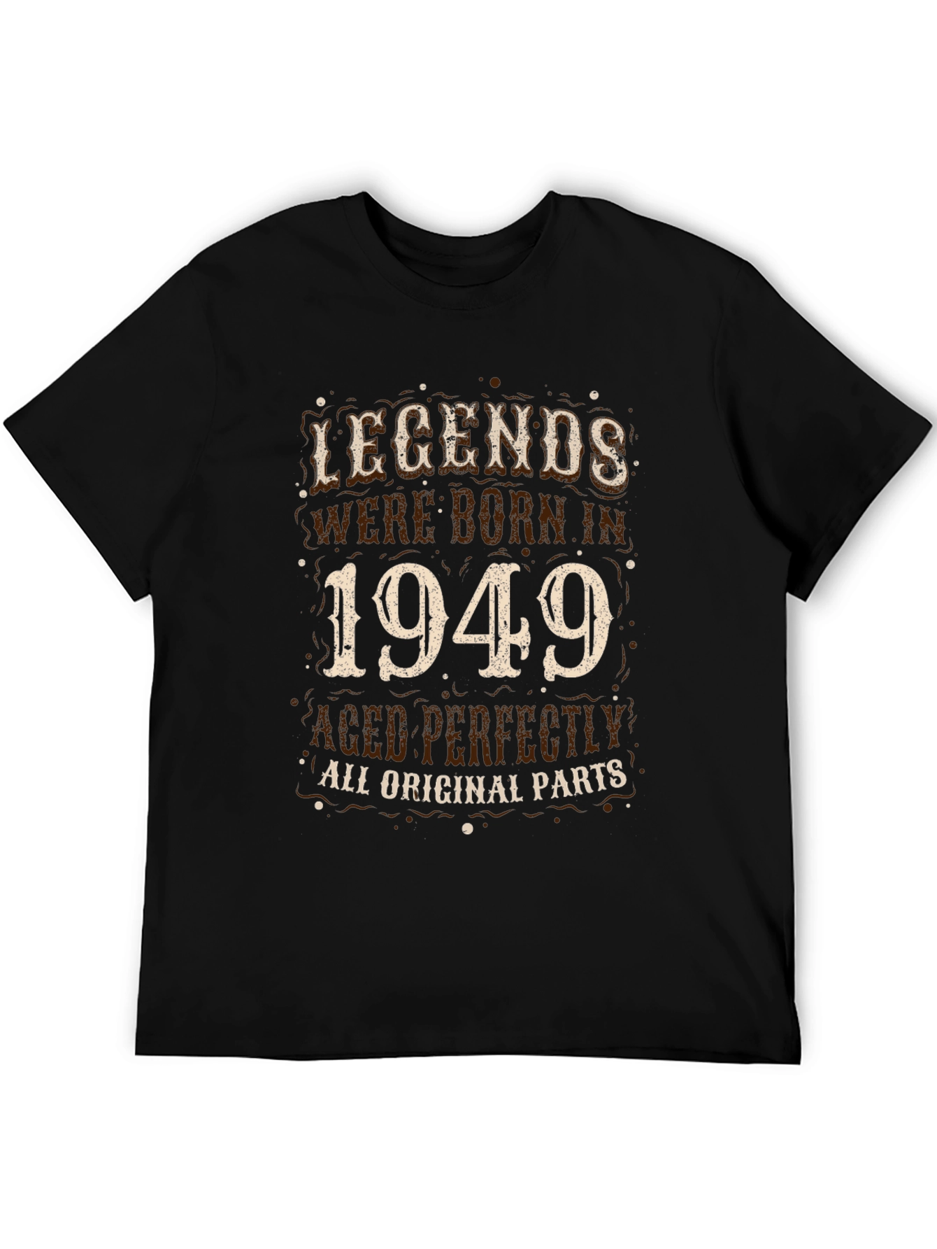 Black Legends Born in 1949 Graphic Tee view 5