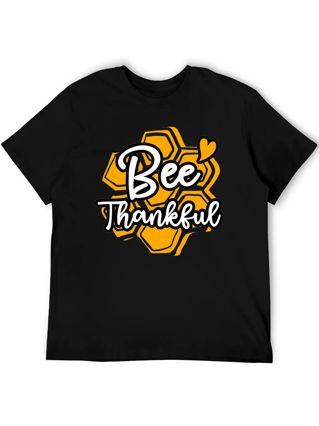 Black Bee Thankful Graphic T-Shirt view 5