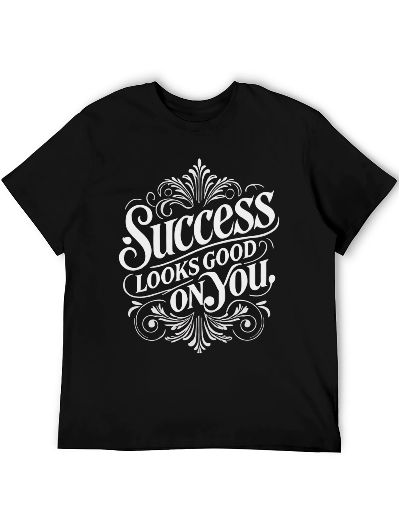 Black Success Looks Good on You Graphic Tee view 5