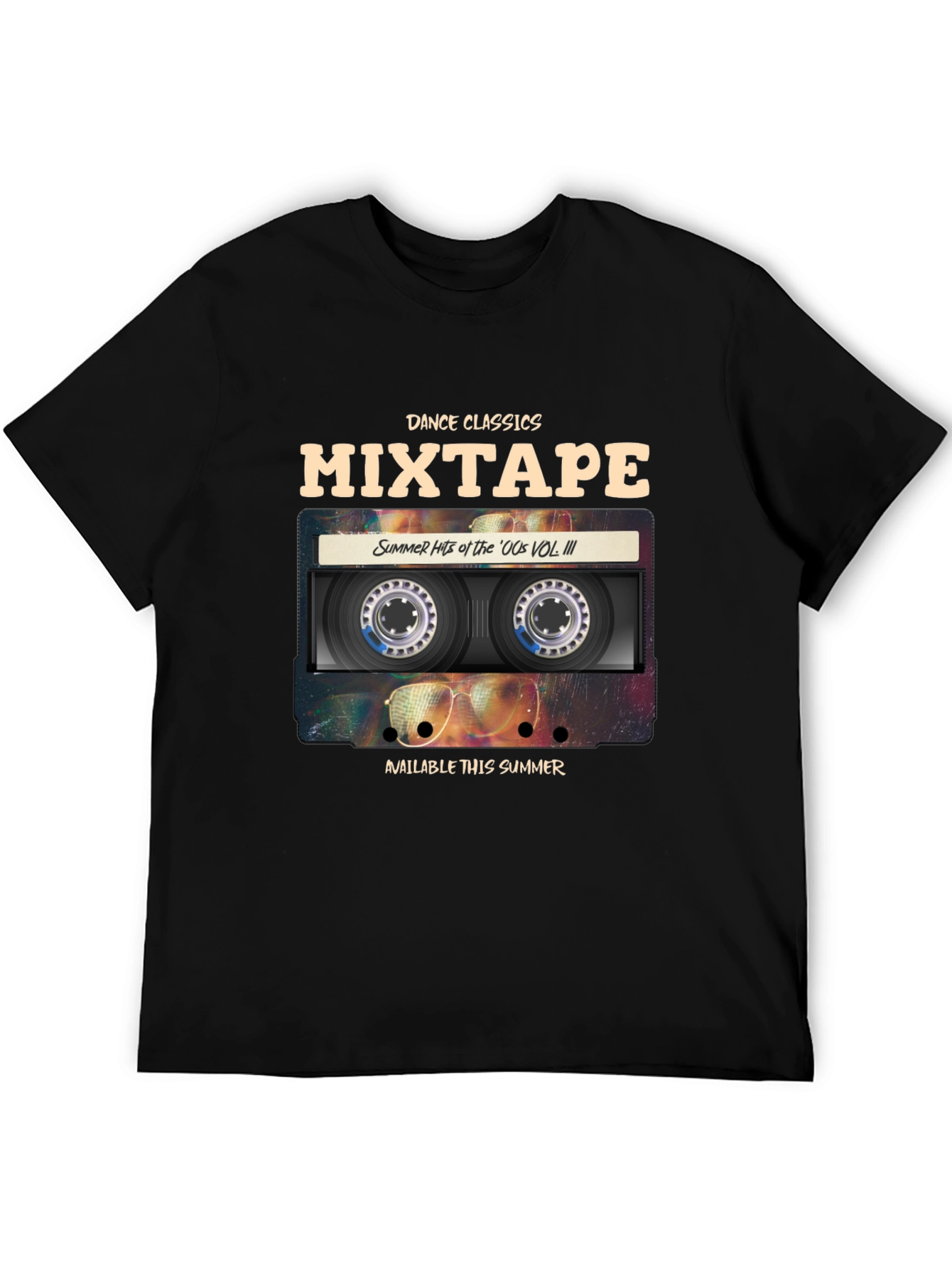 Black Dance Classics Mixtape T-Shirt view 5