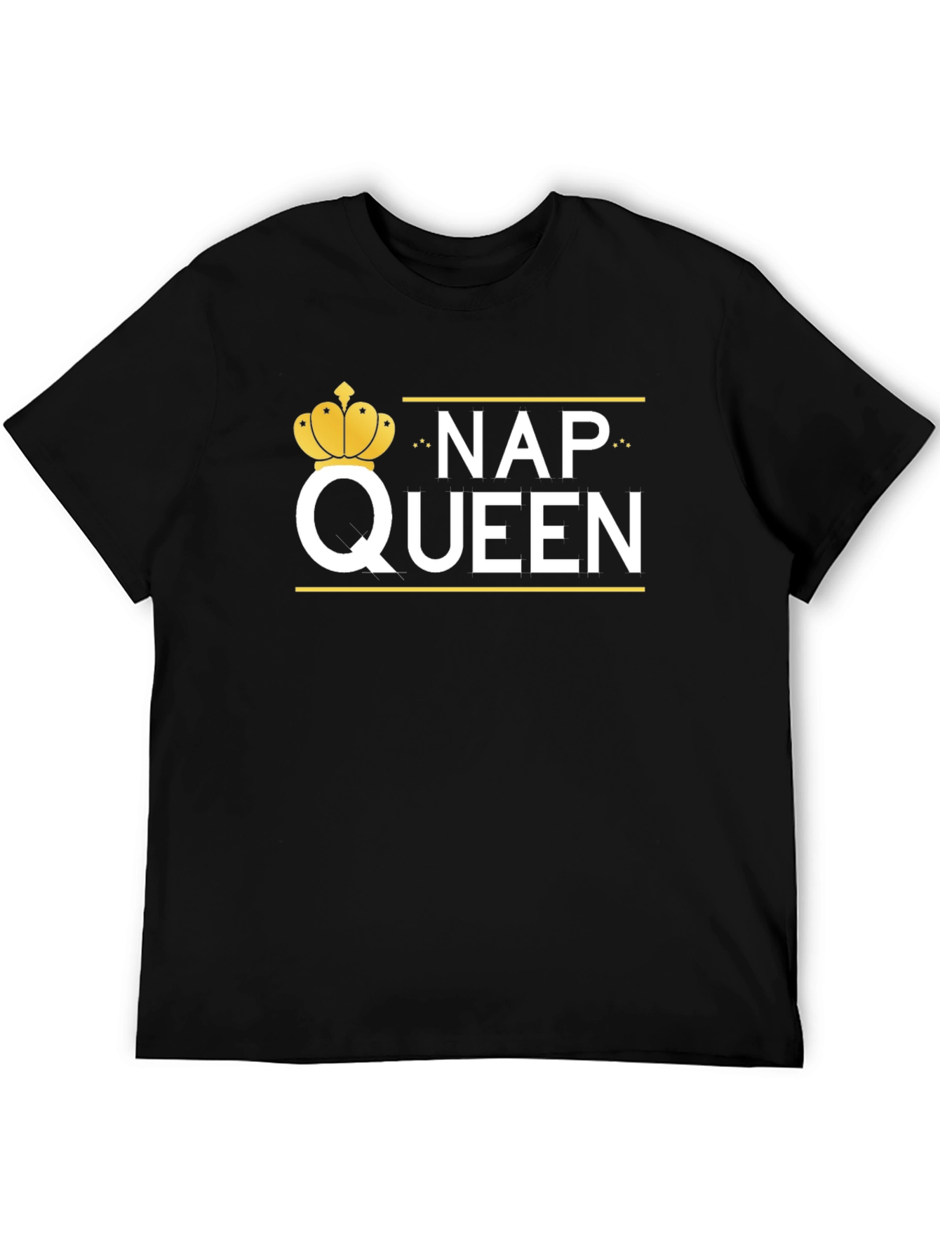 Black Nap Queen Graphic Tee - Black view 5