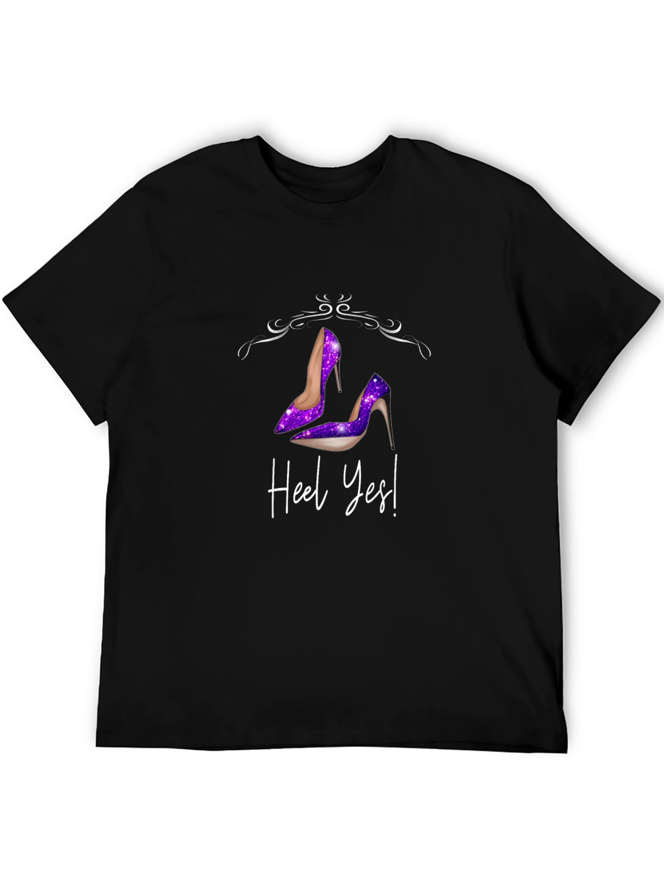 Heel Yes! Galaxy Heels Graphic T-Shirt - 5