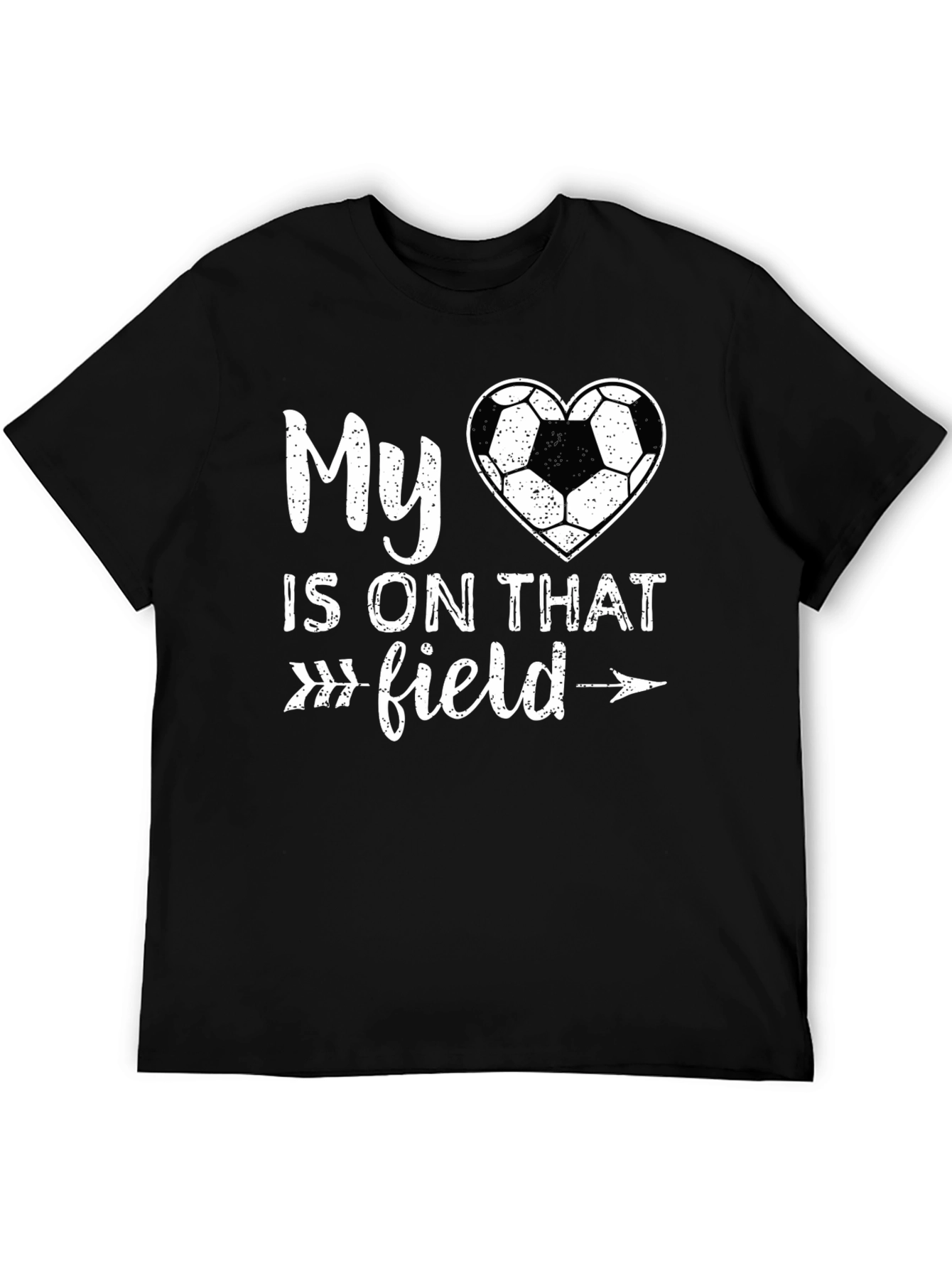 My Heart Is On That Field T-Shirt Soccer - 5