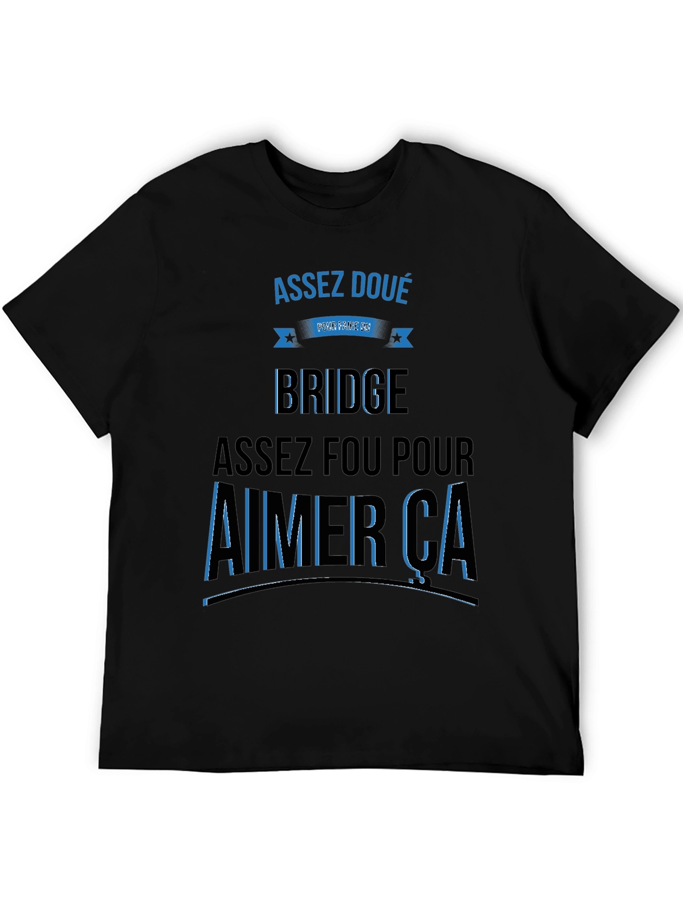 Black Assez Doué Bridge T-Shirt view 5