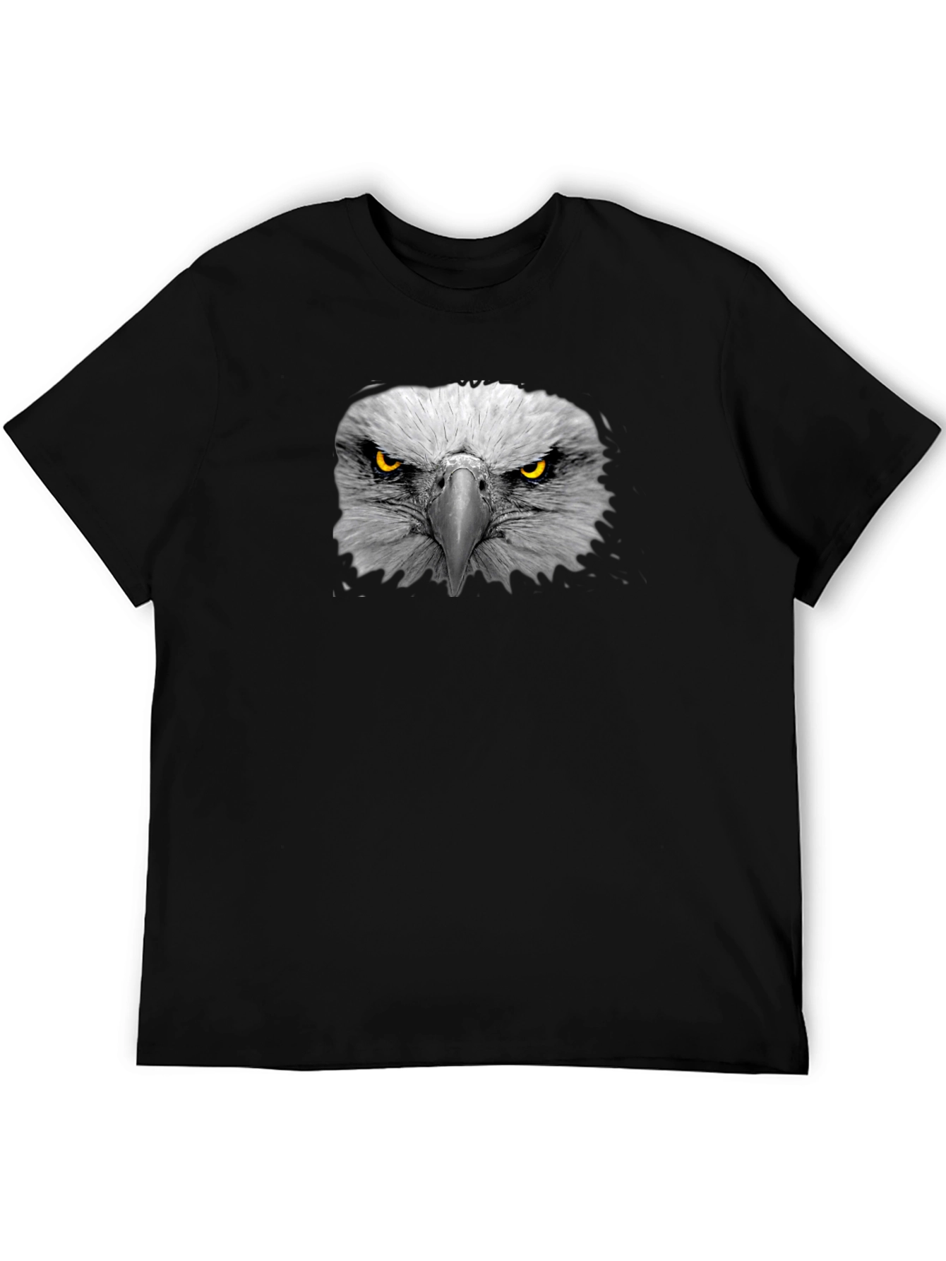 Black Eagle Eye Graphic T-Shirt view 5