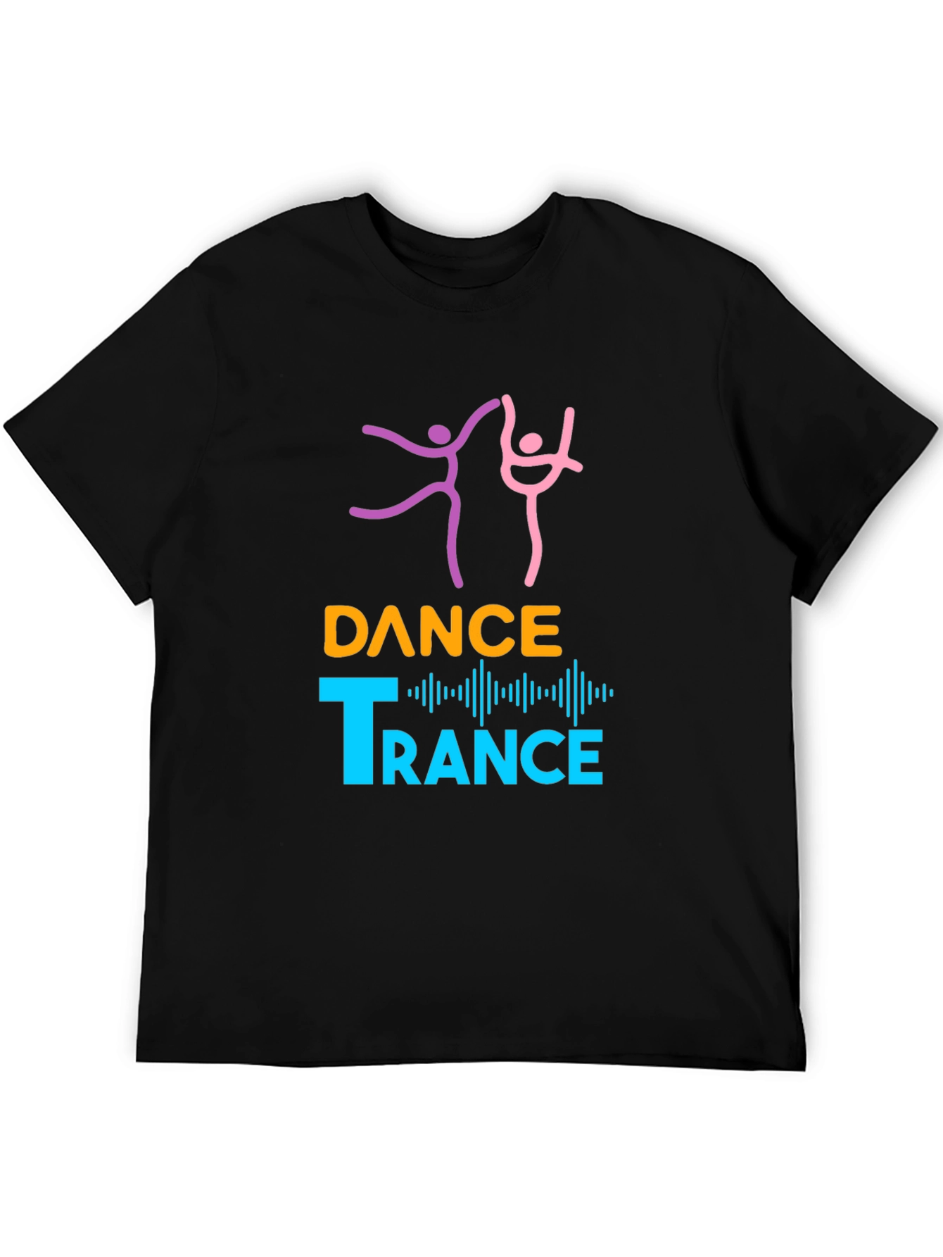 Black Dance Trance Graphic Tee view 5
