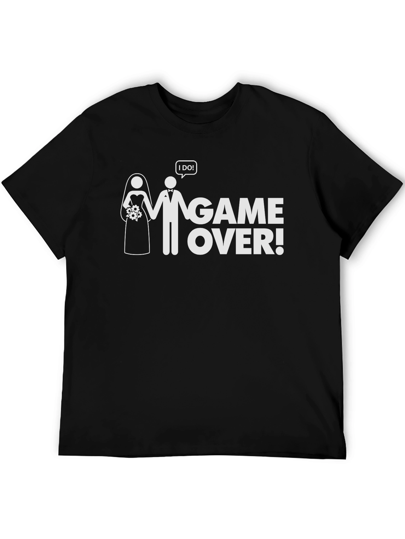 Game Over Wedding T-Shirt - 5