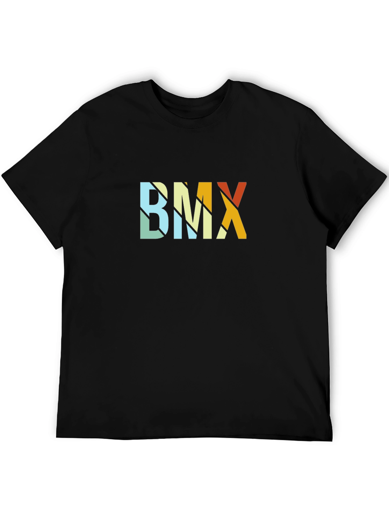 Black BMX Retro Style Graphic Tee - Classic Design view 5
