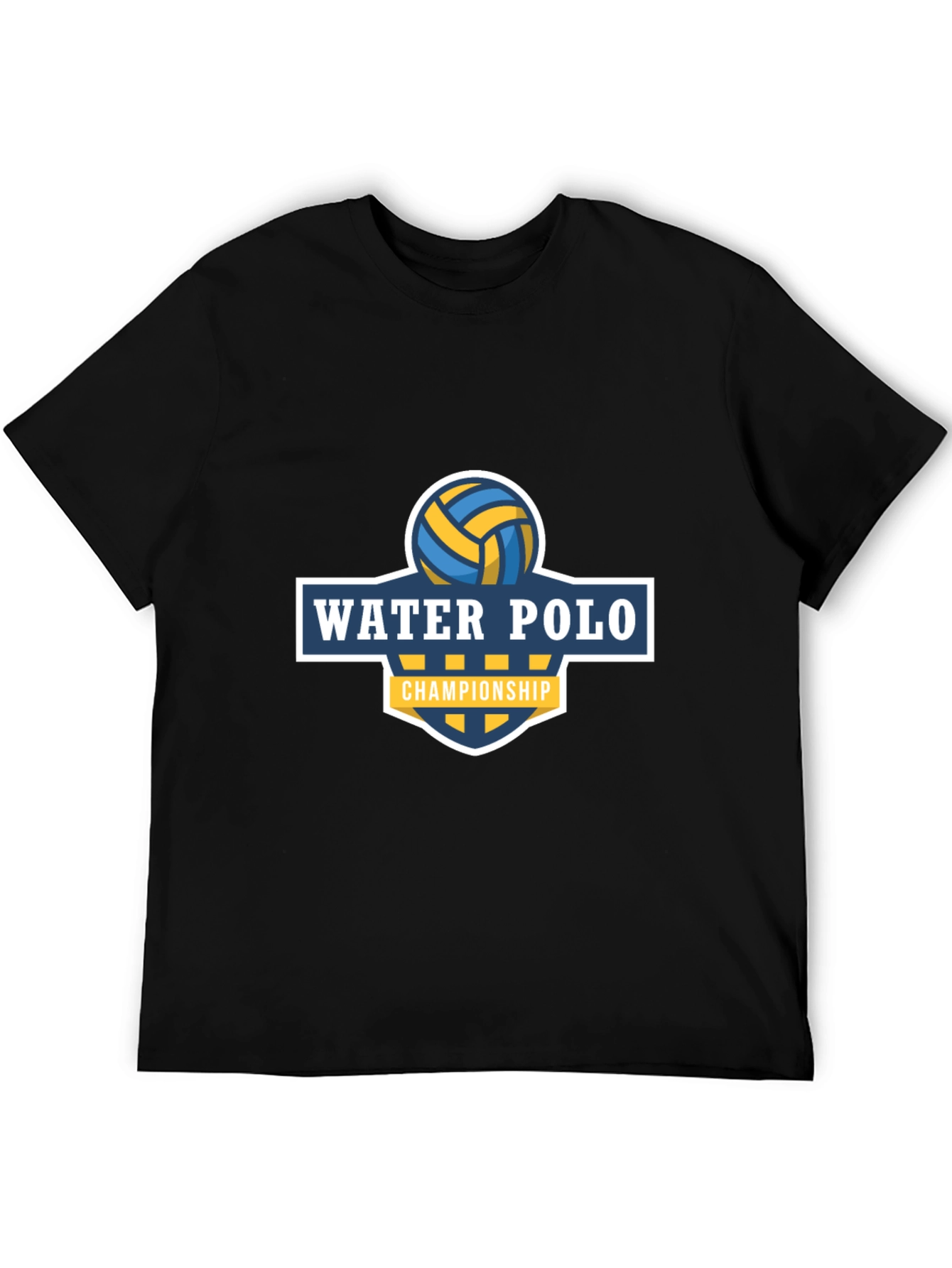 Black Water Polo Championship Graphic Tee view 5
