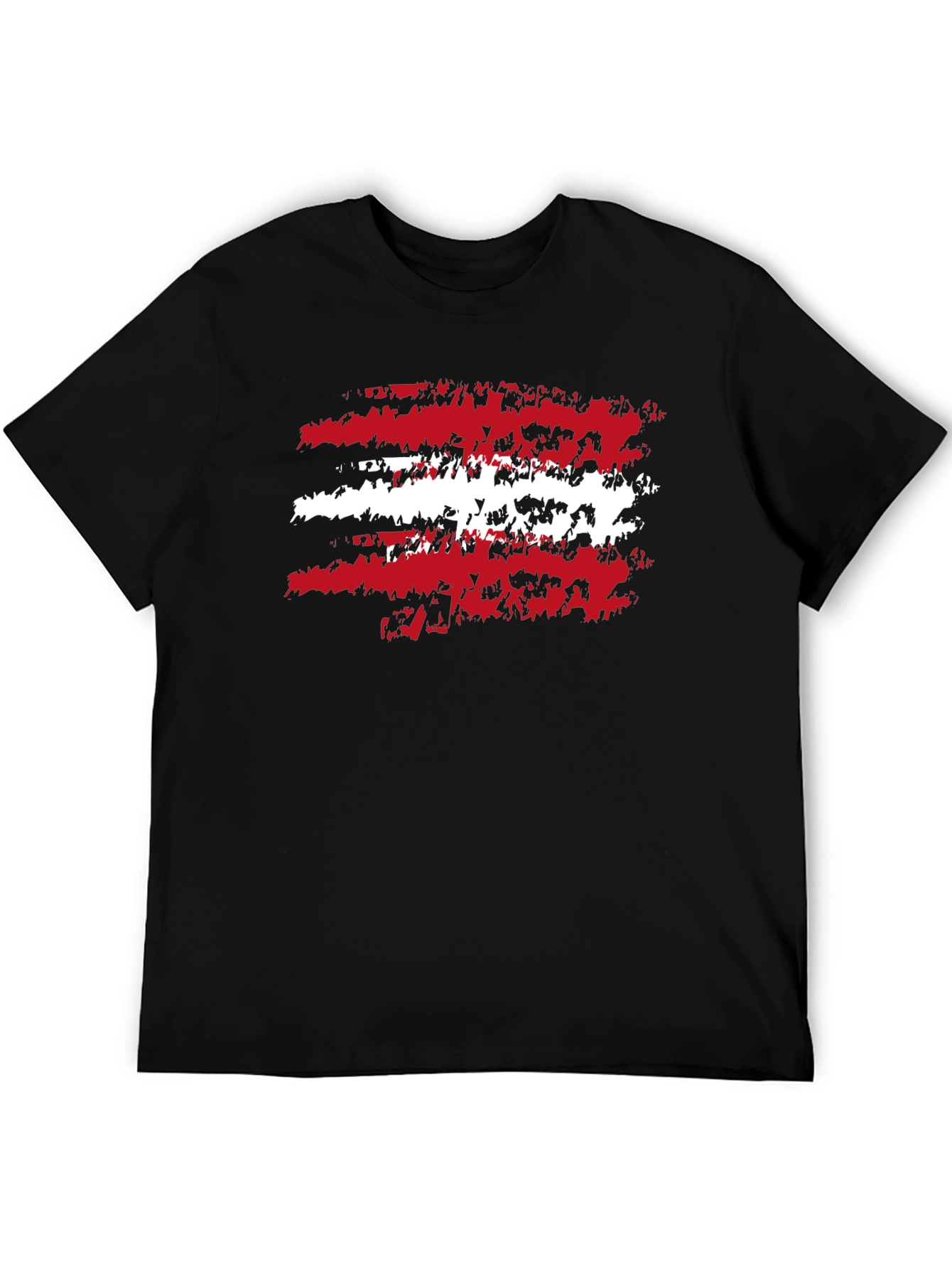 Distressed Austria Flag Graphic T-Shirt - 5