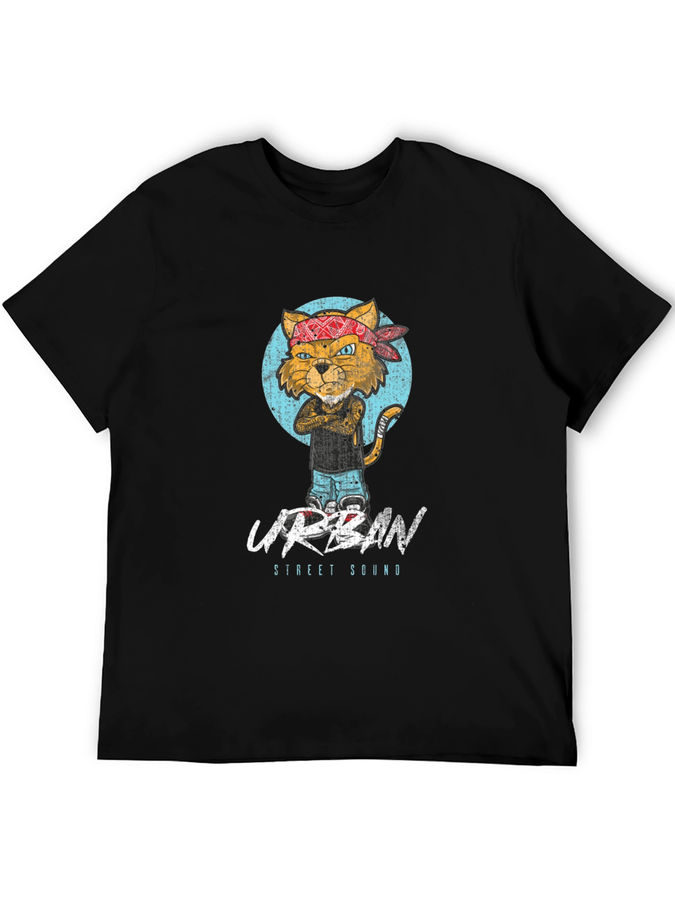 Black Urban Street Sound Tee view 5