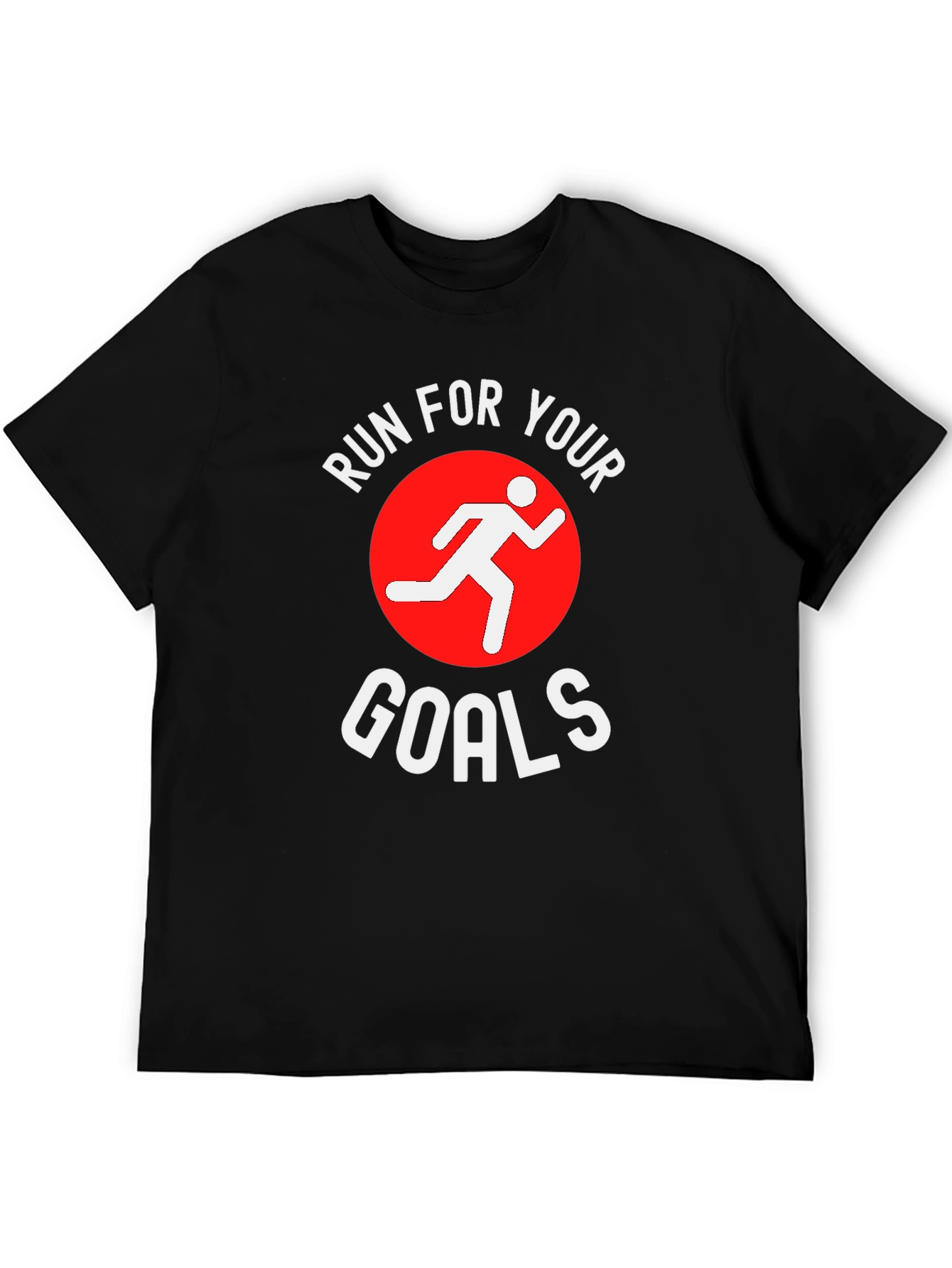 Run For Your Goals T-Shirt | Motivational Graphic Tee - 5