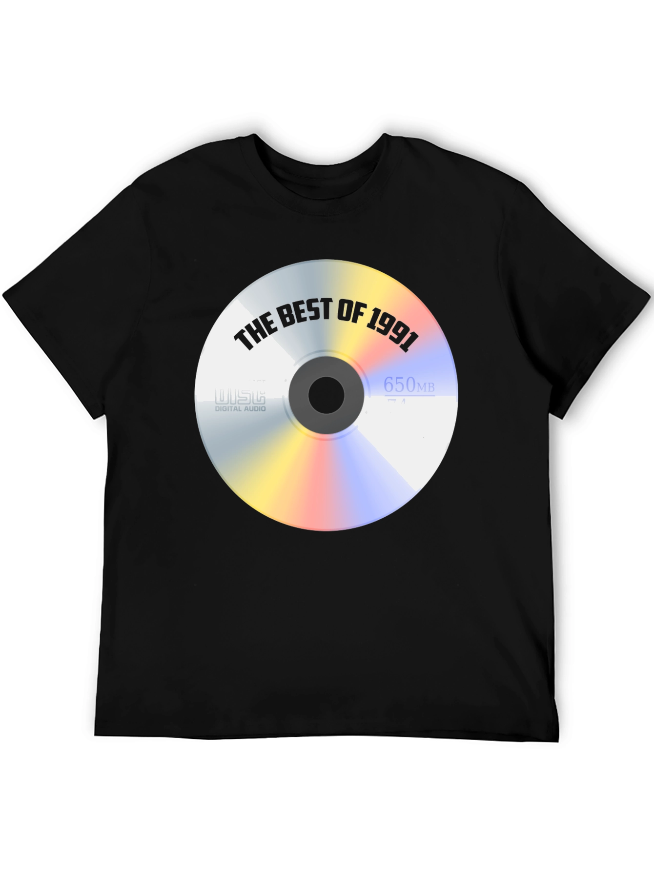 Black The Best of 1991 CD Graphic Tee - Retro Nostalgia view 5