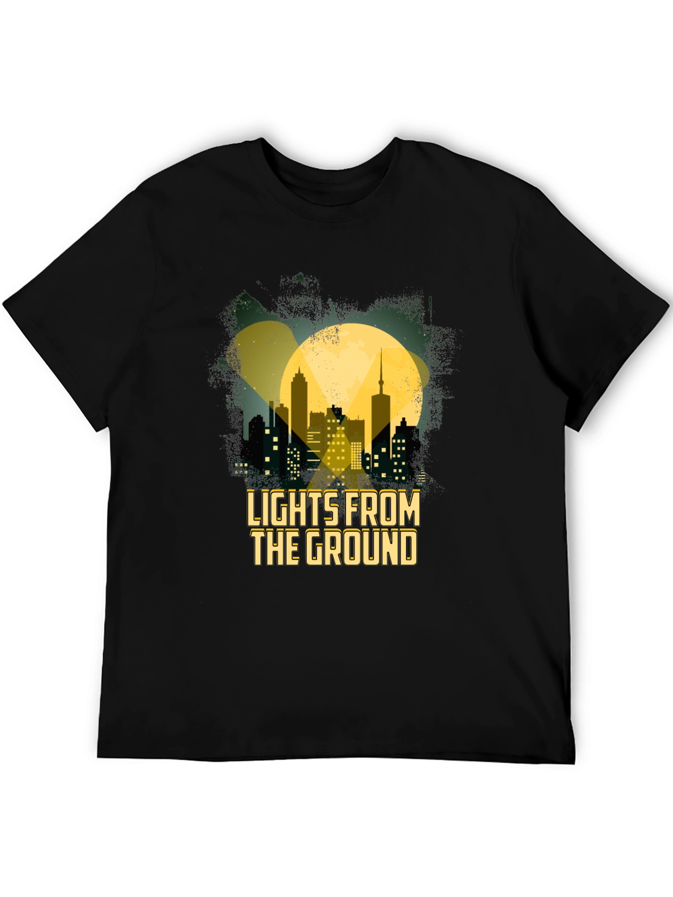 Black Lights From The Ground Graphic Tee view 5