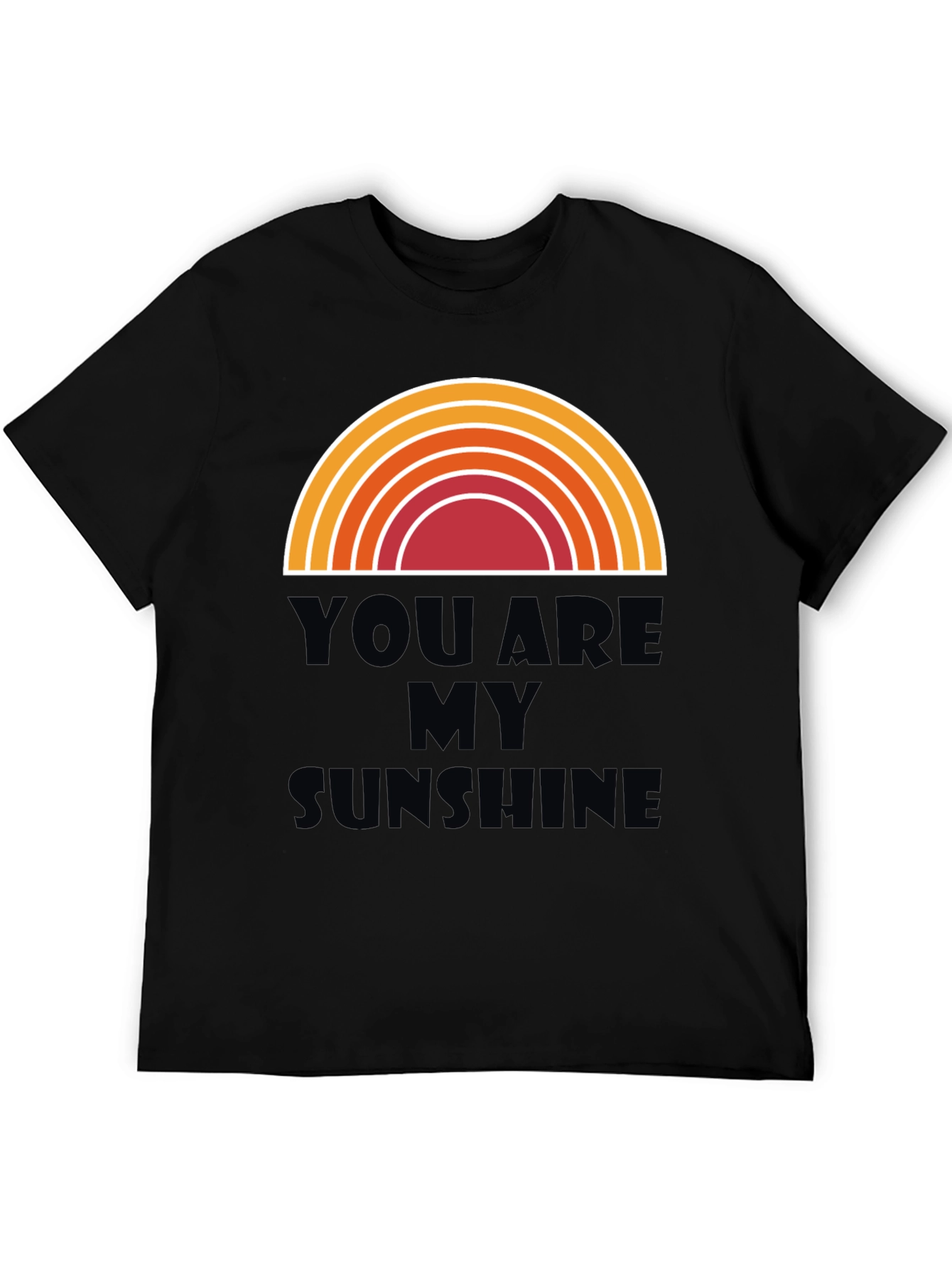 Black You Are My Sunshine Graphic Tee view 5