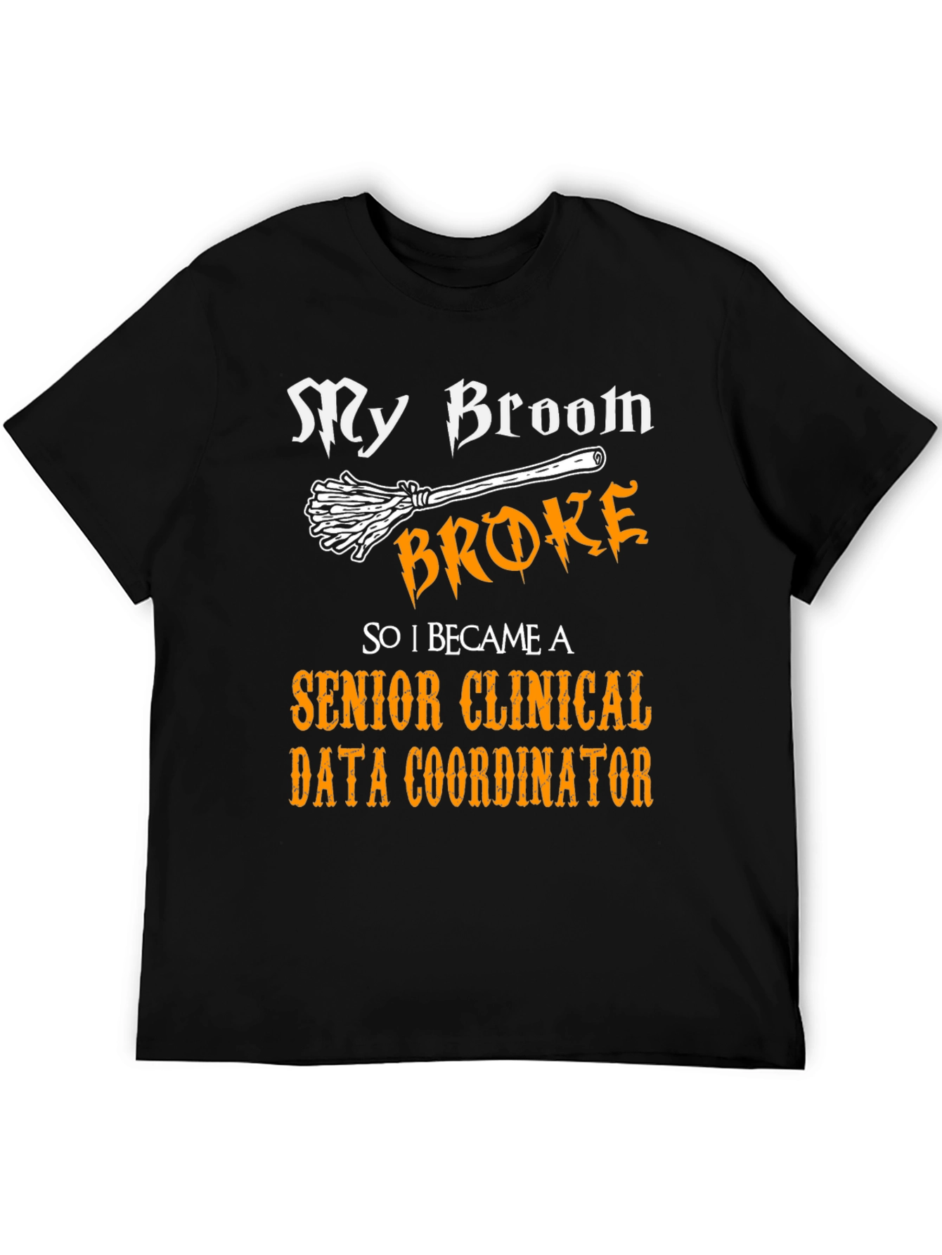 Black Senior Clinical Data Coordinator T-Shirt view 5