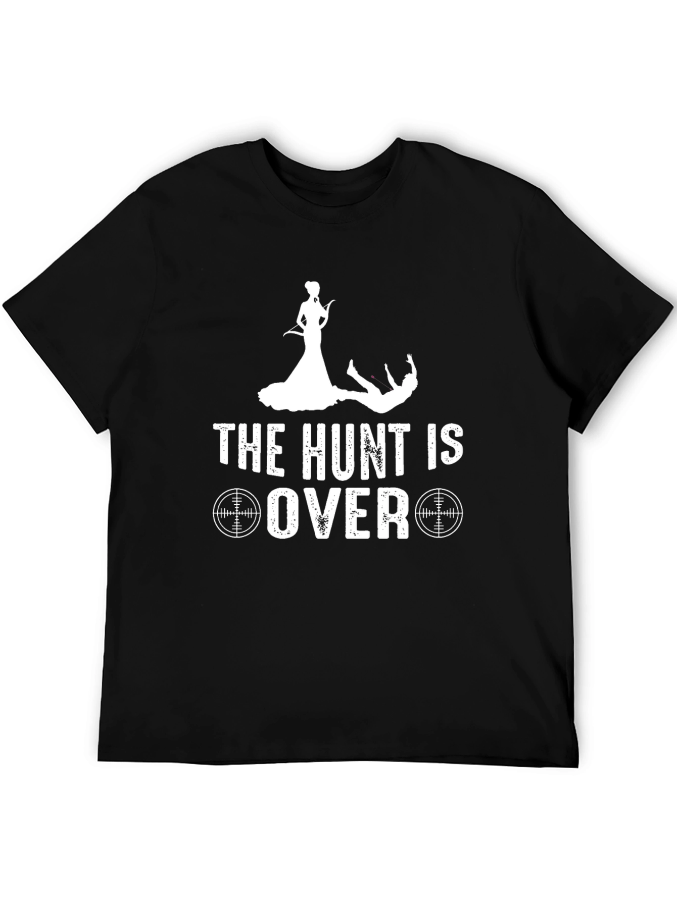 The Hunt is Over Graphic Tee - 5