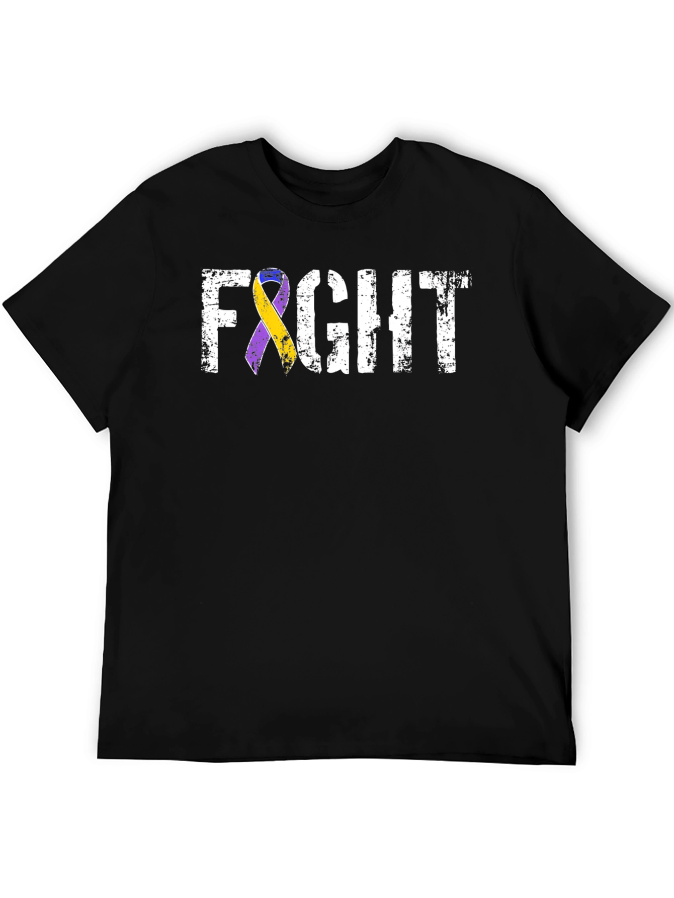 Black Fight Dysautonomia Awareness T-Shirt view 5