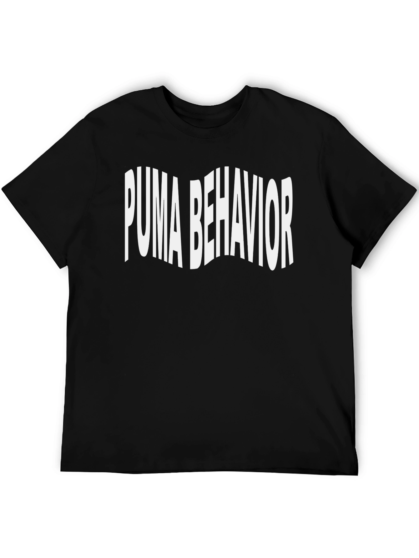 Black Puma Behavior Graphic Tee - Stylish Comfort view 5