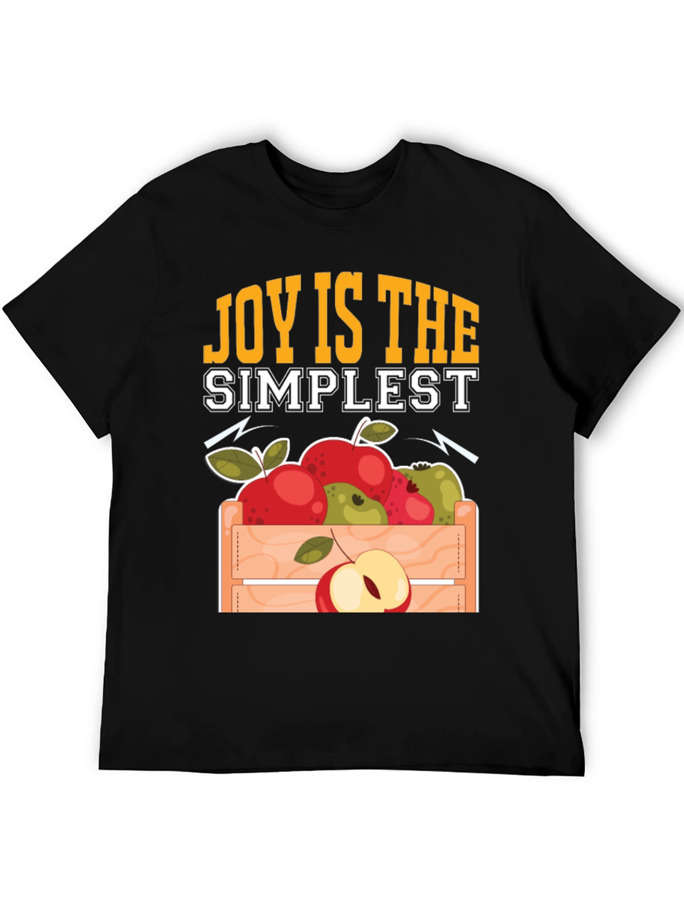 Black Joy Is The Simplest Apple Crate T-Shirt view 5