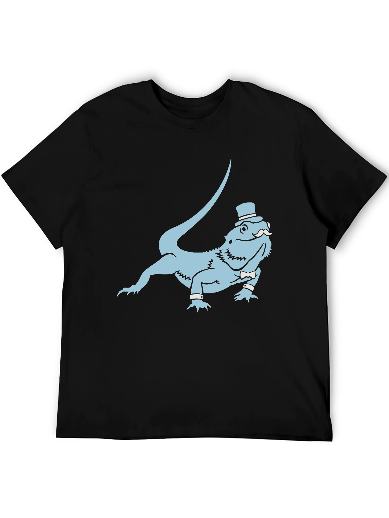 Dapper Lizard Graphic Tee - Funny Reptile Shirt - 5