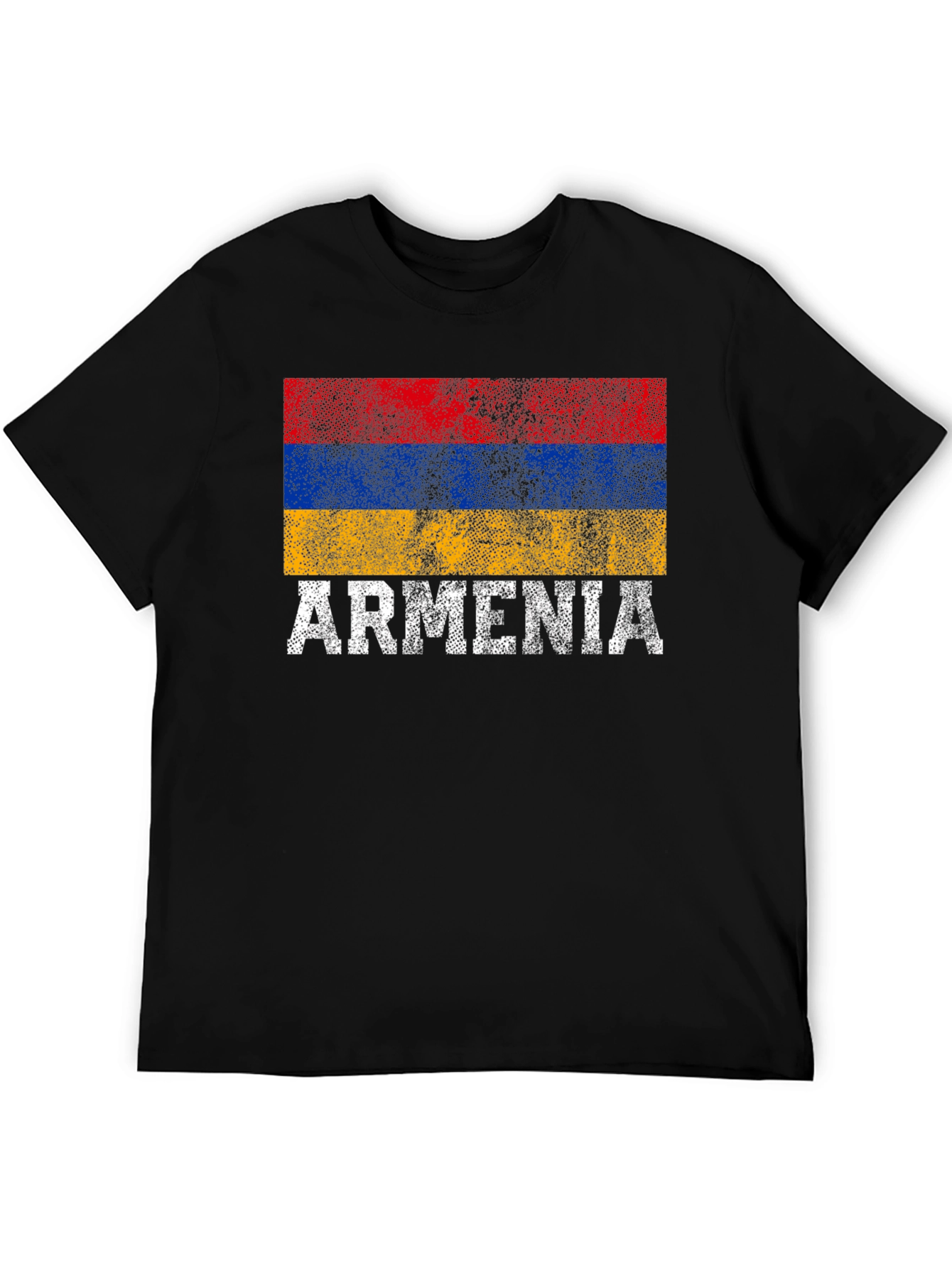 Armenia Flag T-Shirt - Distressed Pride - 5