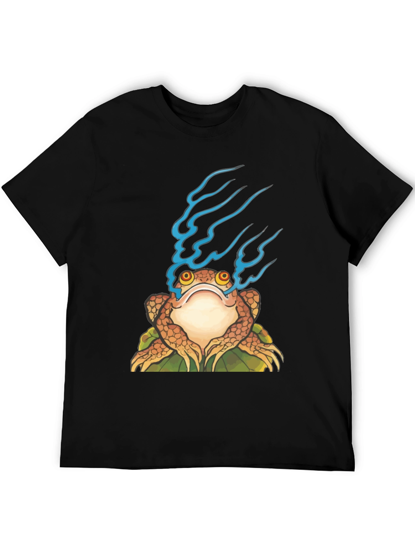 Black Mystic Frog Graphic Tee - Black view 5