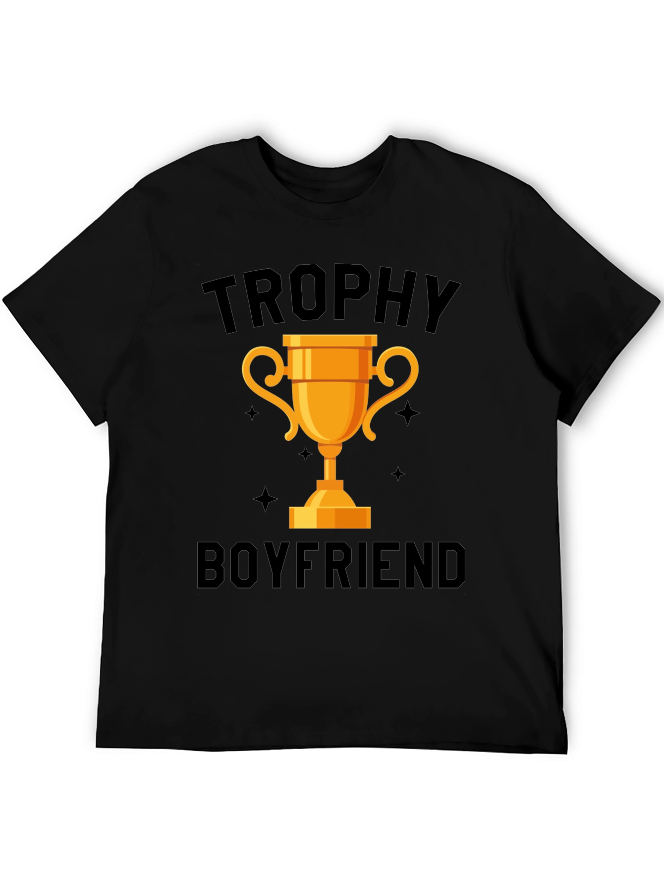Trophy Boyfriend Graphic Tee - Award Winning Style - 5