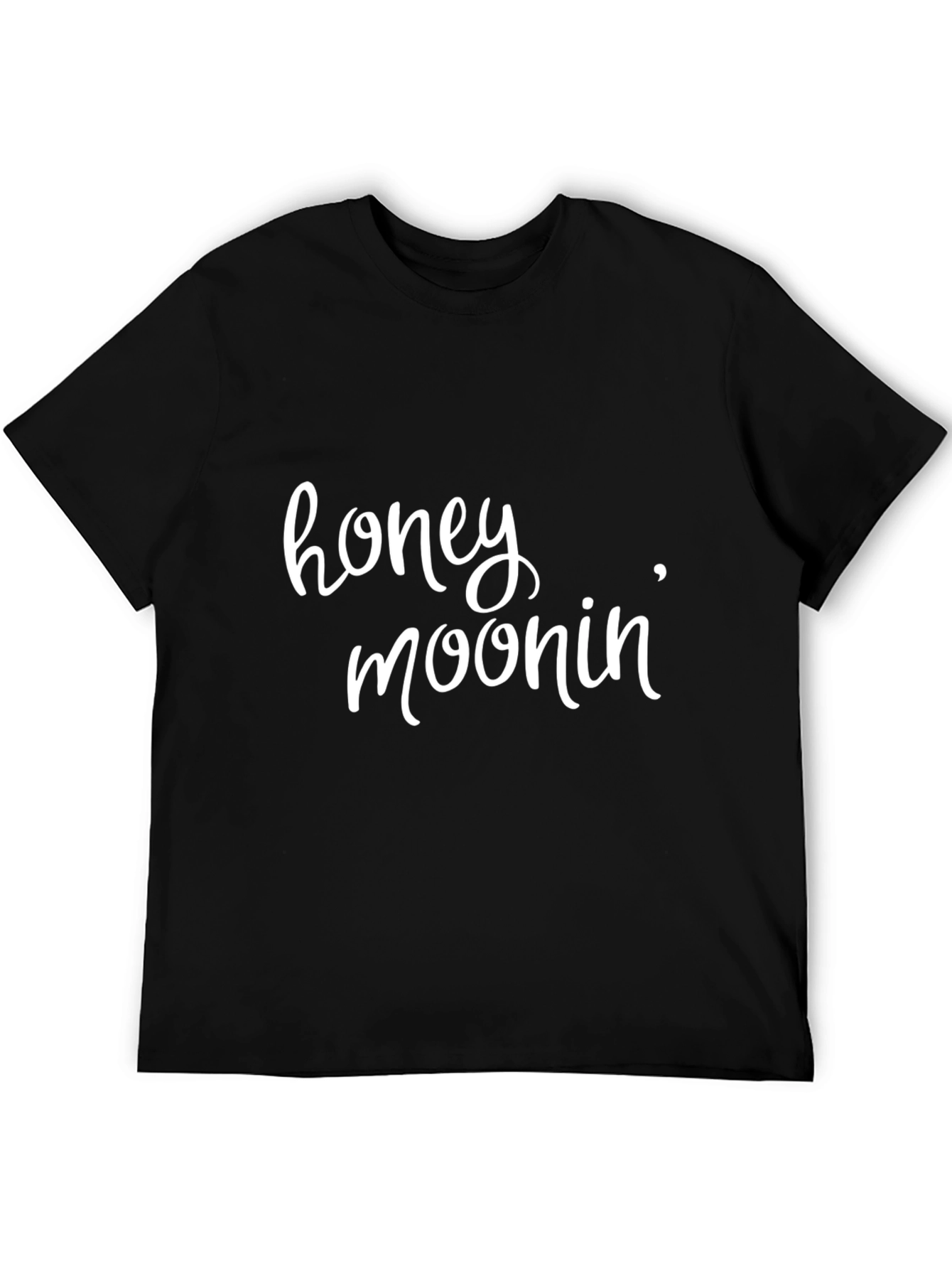 Black Honeymoonin' Graphic Tee - Black view 5