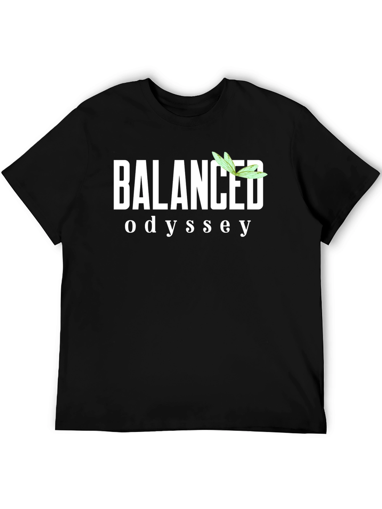 Black Balanced Odyssey Graphic Tee view 5