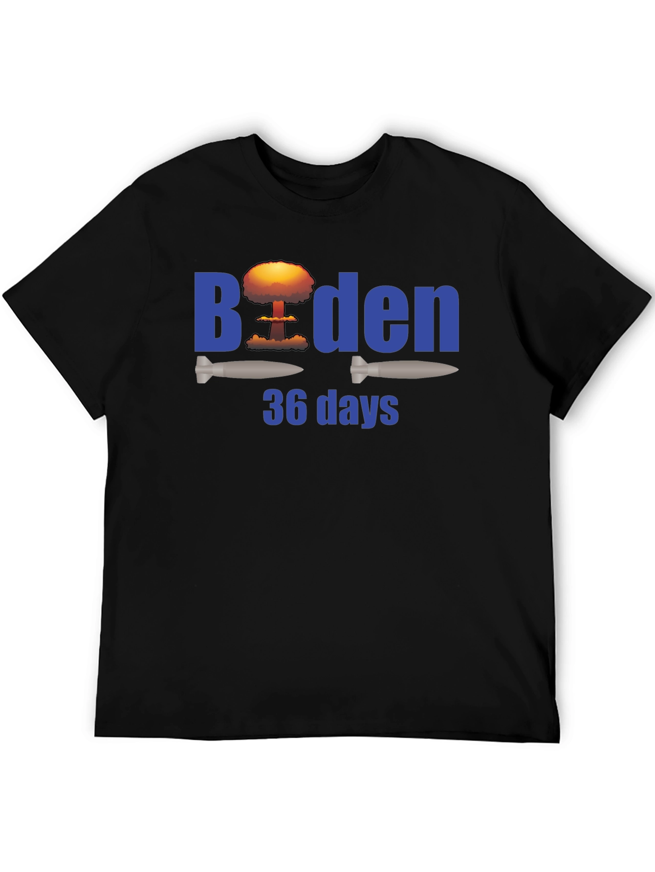Black Biden 36 Days T-Shirt view 5