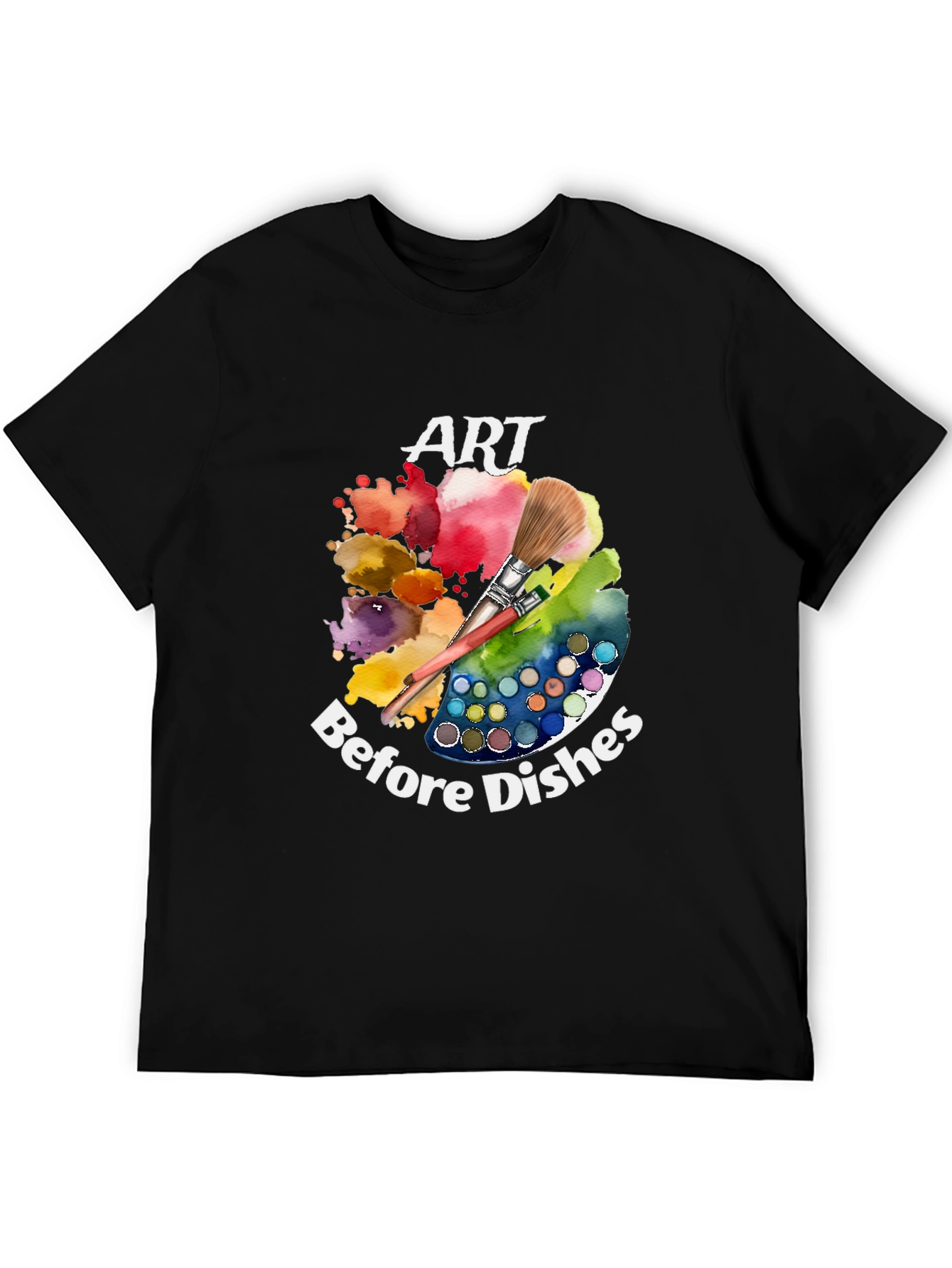 Art Before Dishes T-Shirt - 5