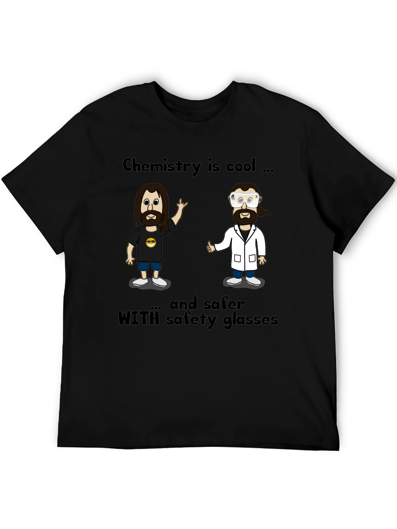 Black Chemistry is Cool T-Shirt view 5
