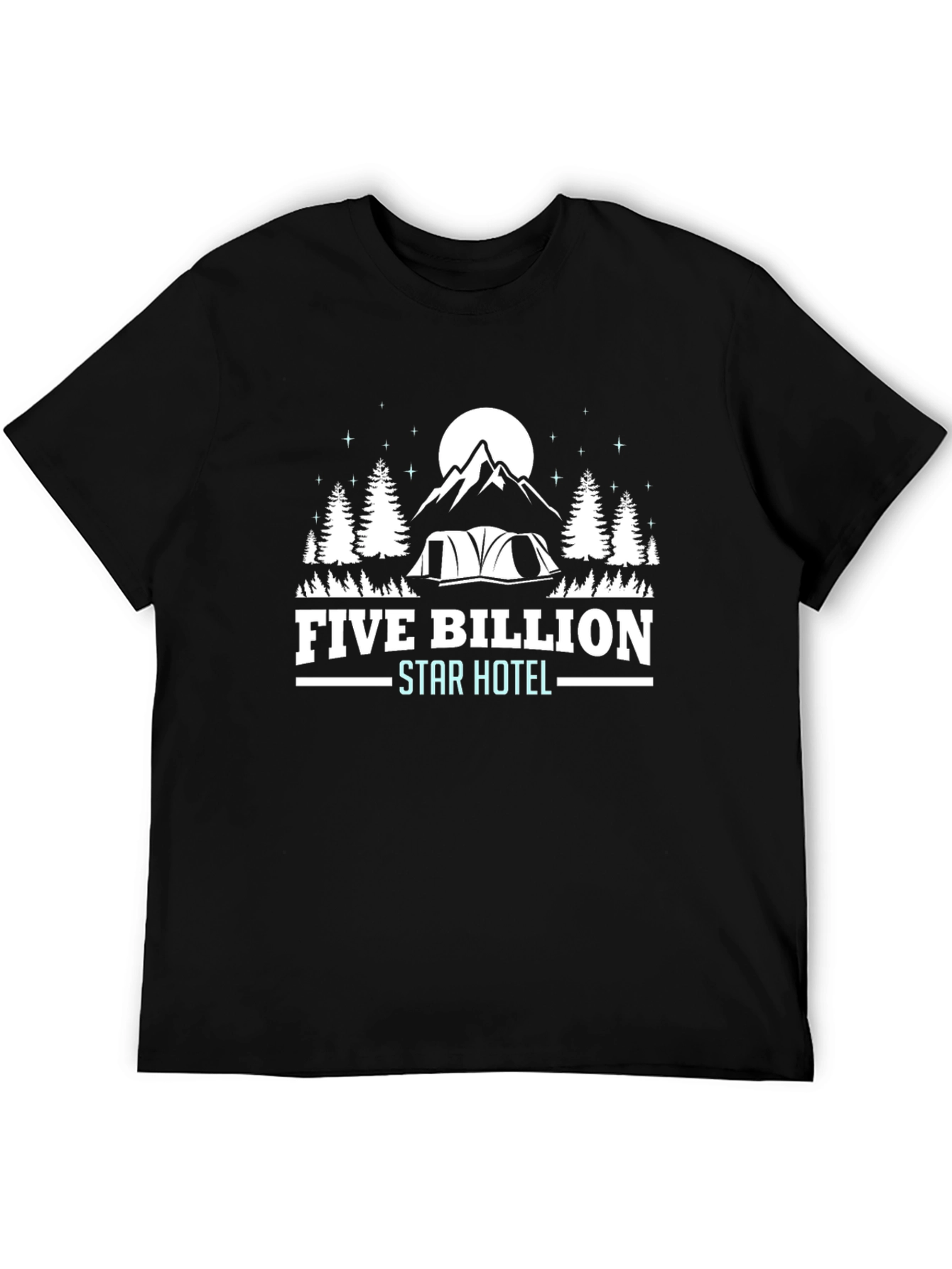 Five Billion Star Hotel Camping T-Shirt - 5