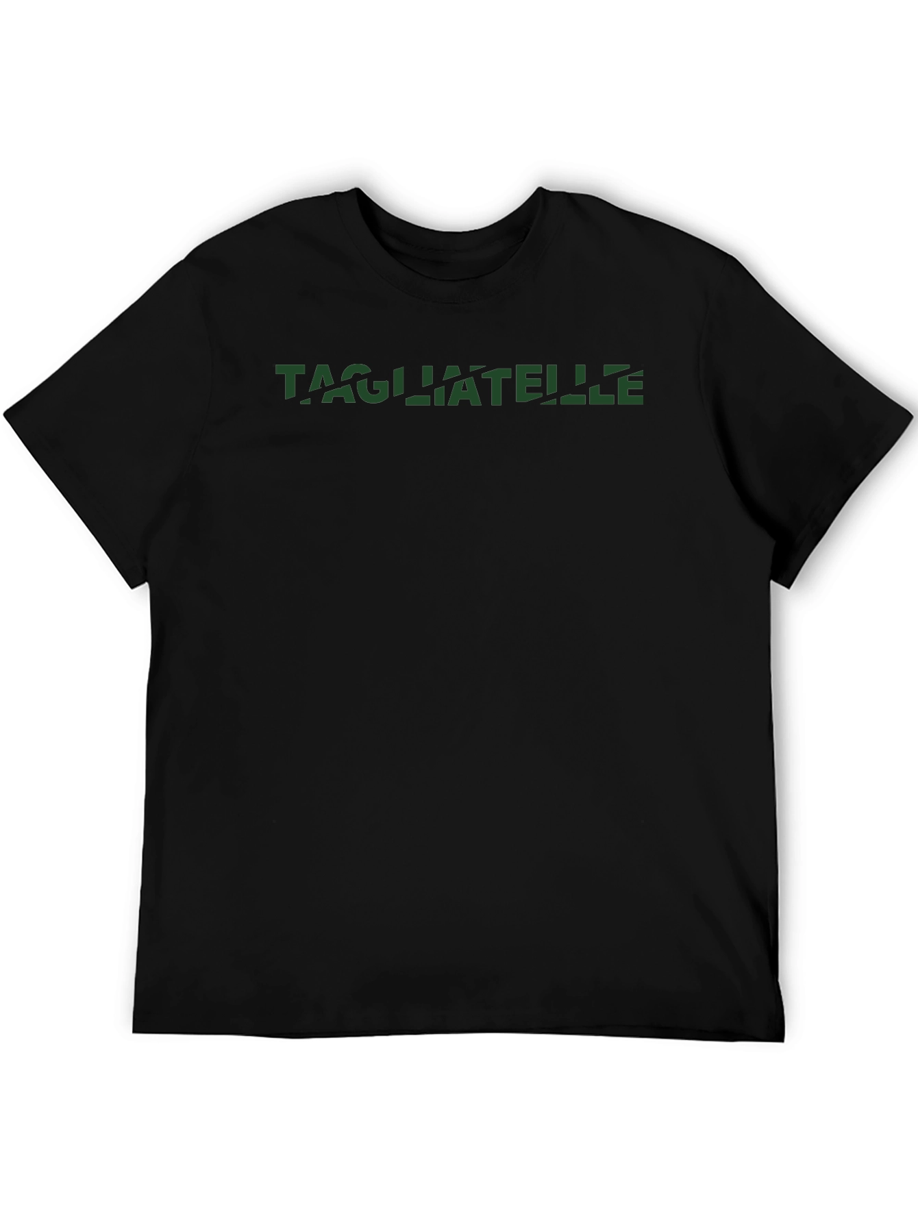 Black Tagliatelle Graphic Tee - Casual Style view 5