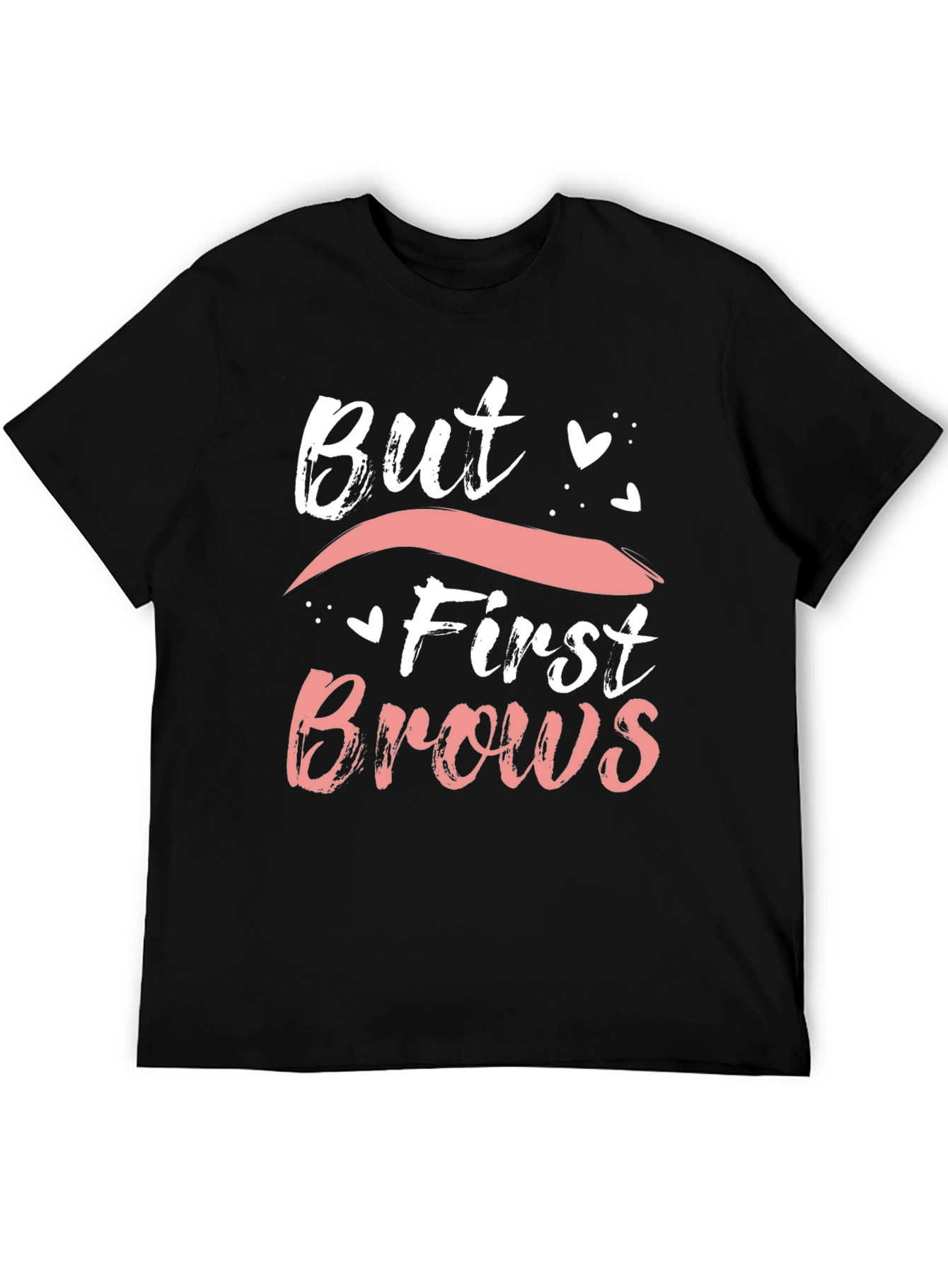 Black But First Brows Graphic Tee - Stylish and Trendy view 5