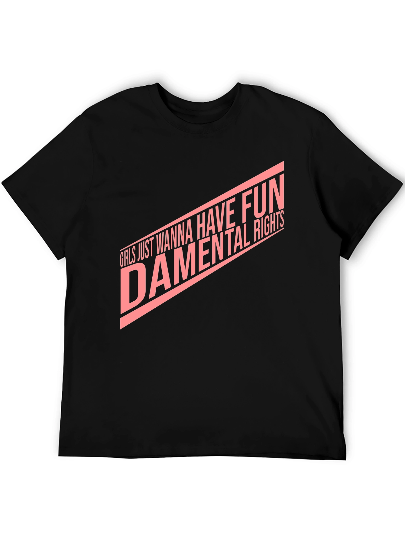 Black Girls Just Wanna Have Fun-damental Rights T-Shirt view 5