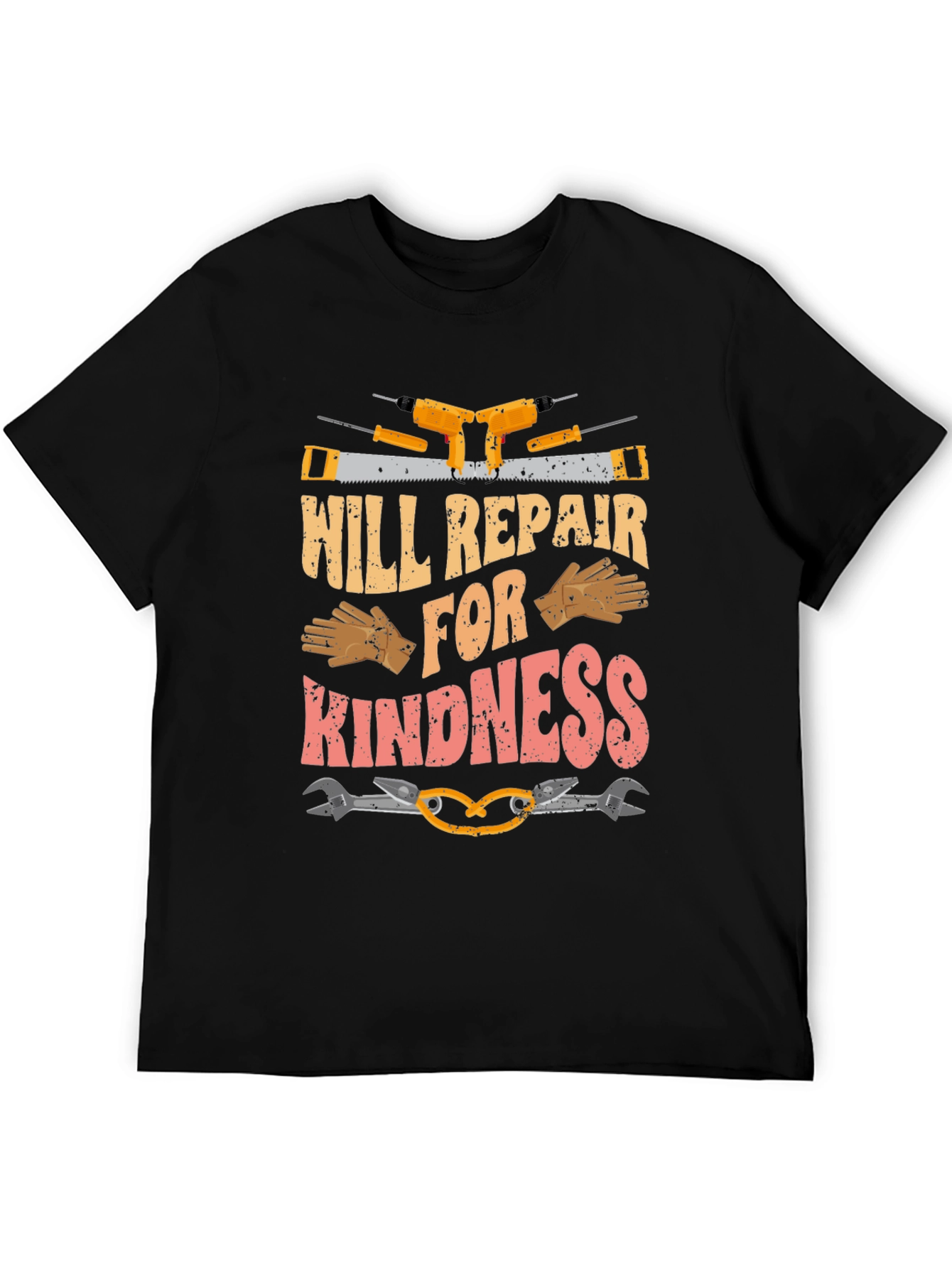 Black Will Repair for Kindness T-Shirt view 5